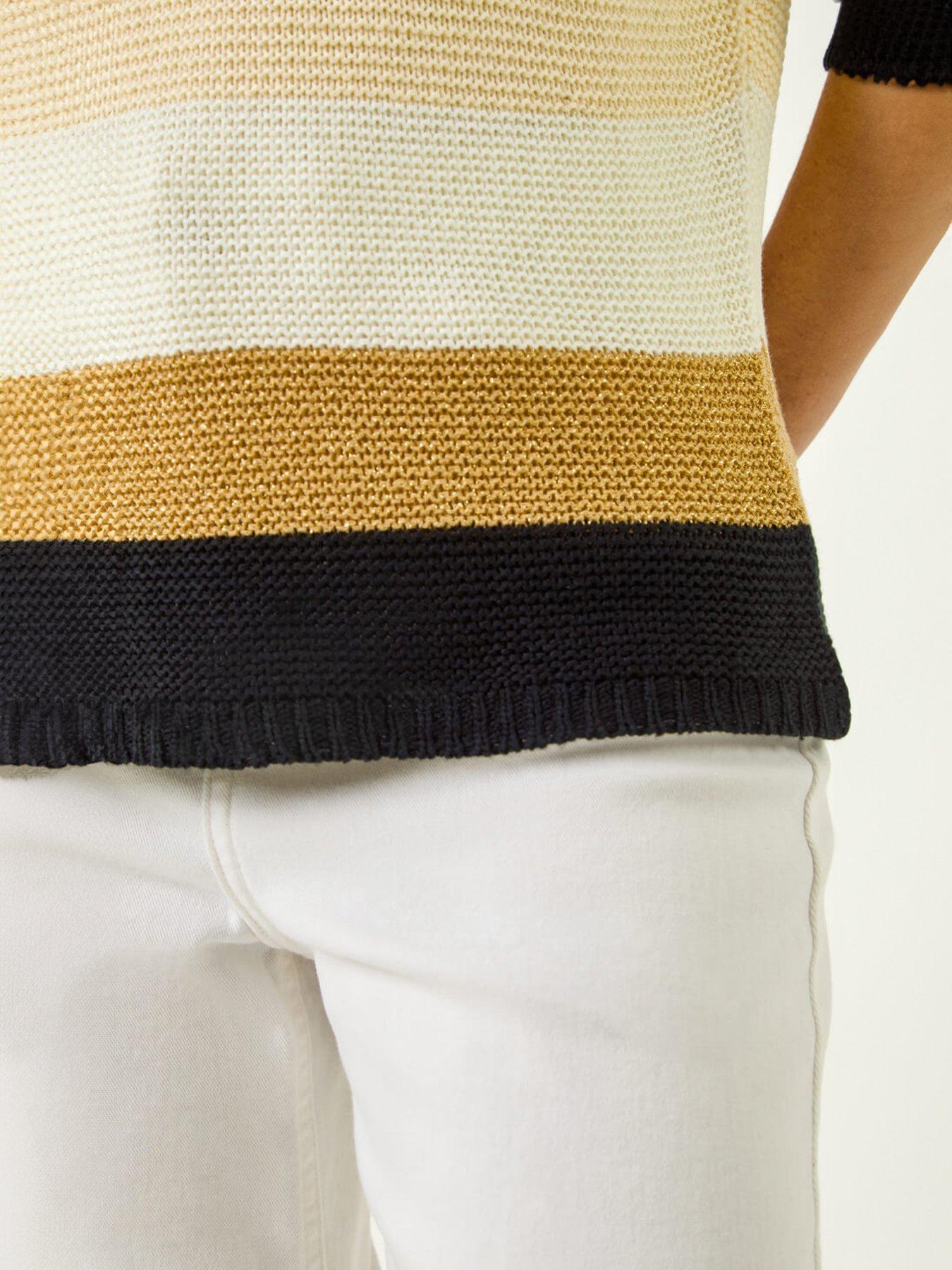 Image 5 of 5 of Roman Colour Block Stripe Jumper