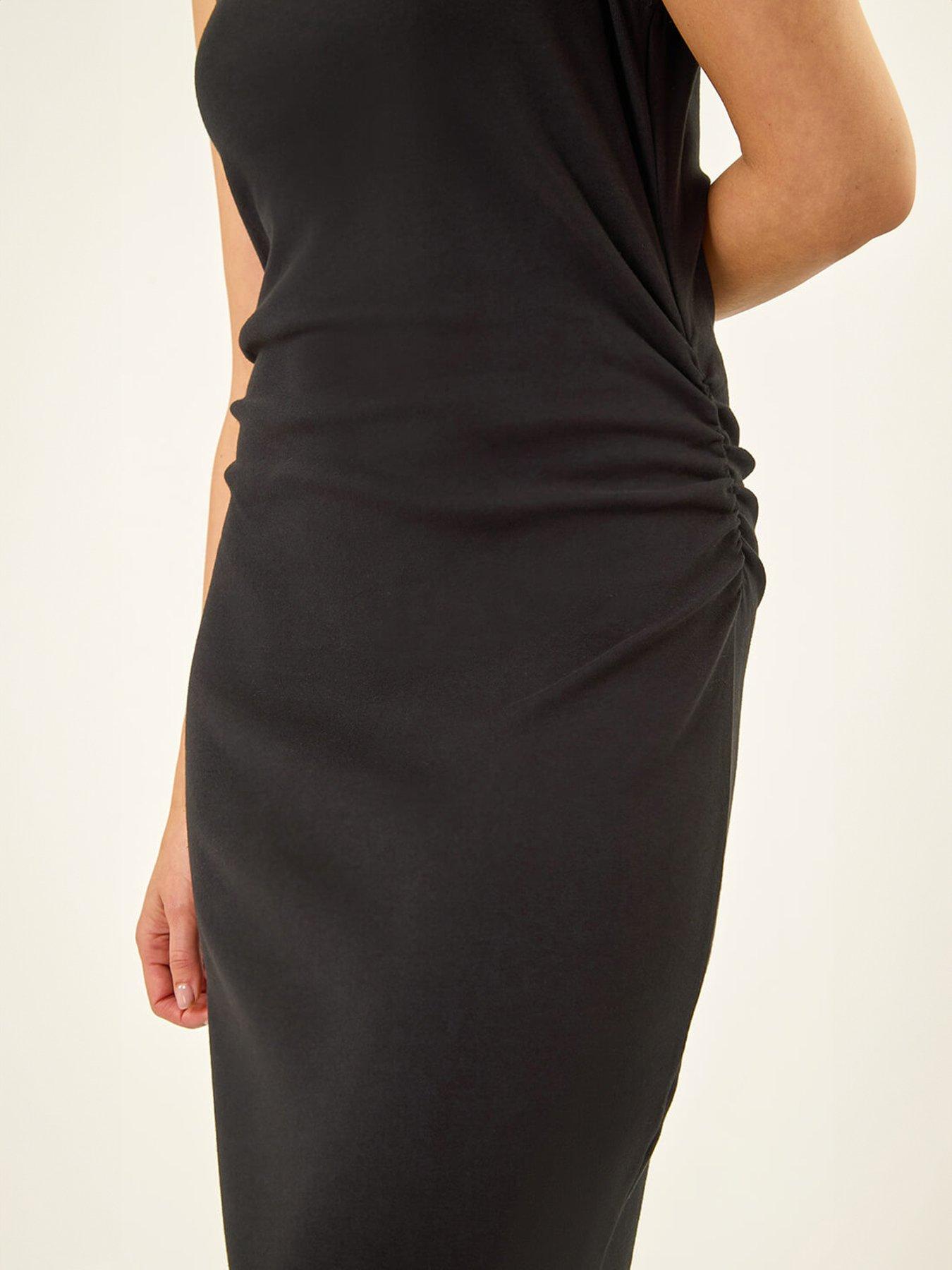Image 5 of 5 of Roman Dusk Gathered Waist Midi Dress