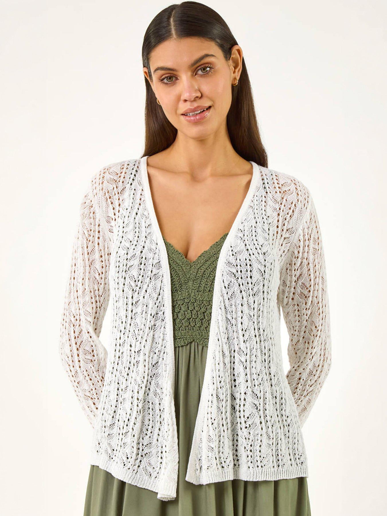 Image 3 of 5 of Roman Light Weight Stitch Shrug