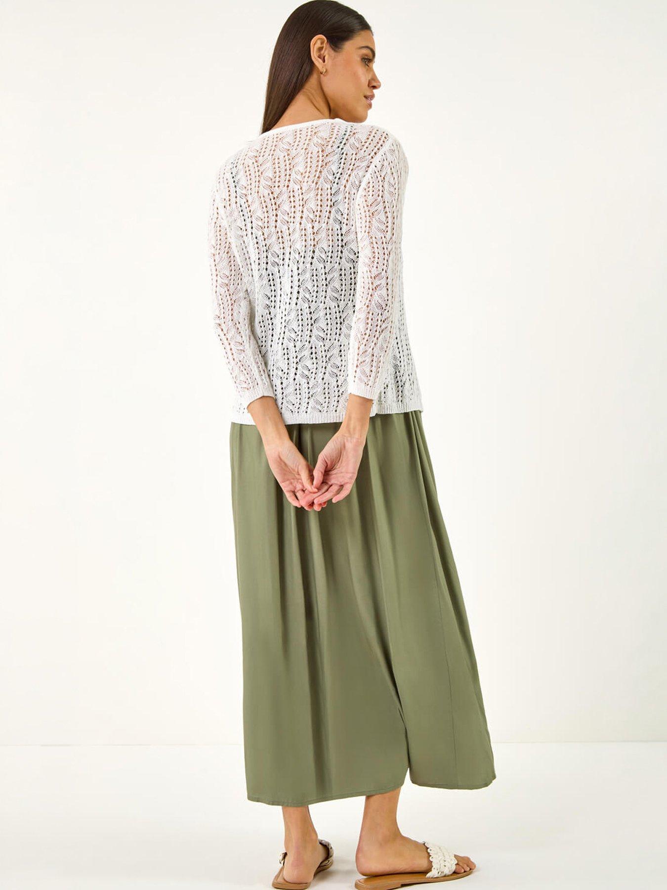 Image 4 of 5 of Roman Light Weight Stitch Shrug