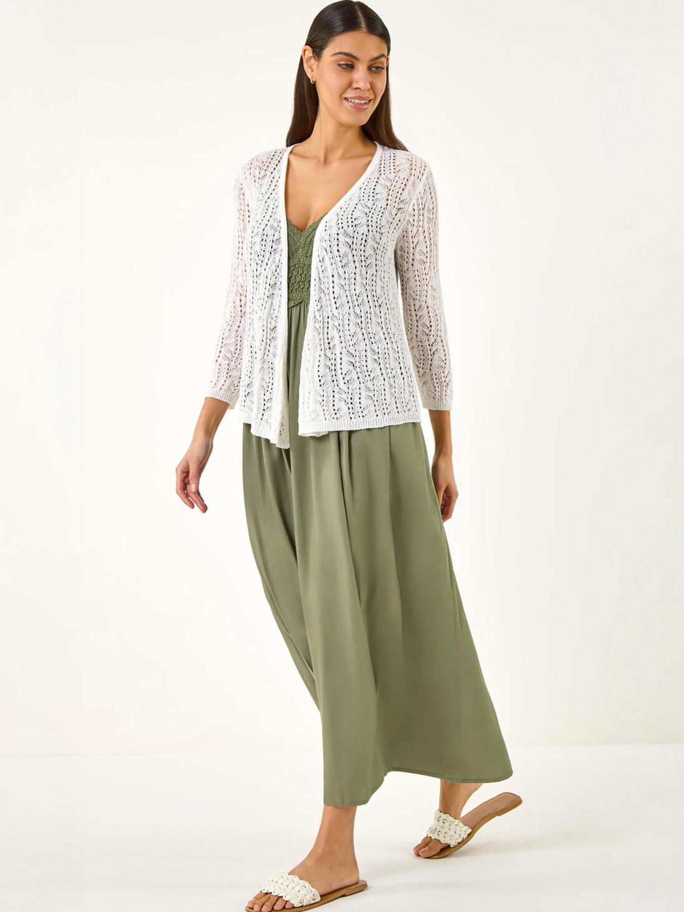 Image 5 of 5 of Roman Light Weight Stitch Shrug