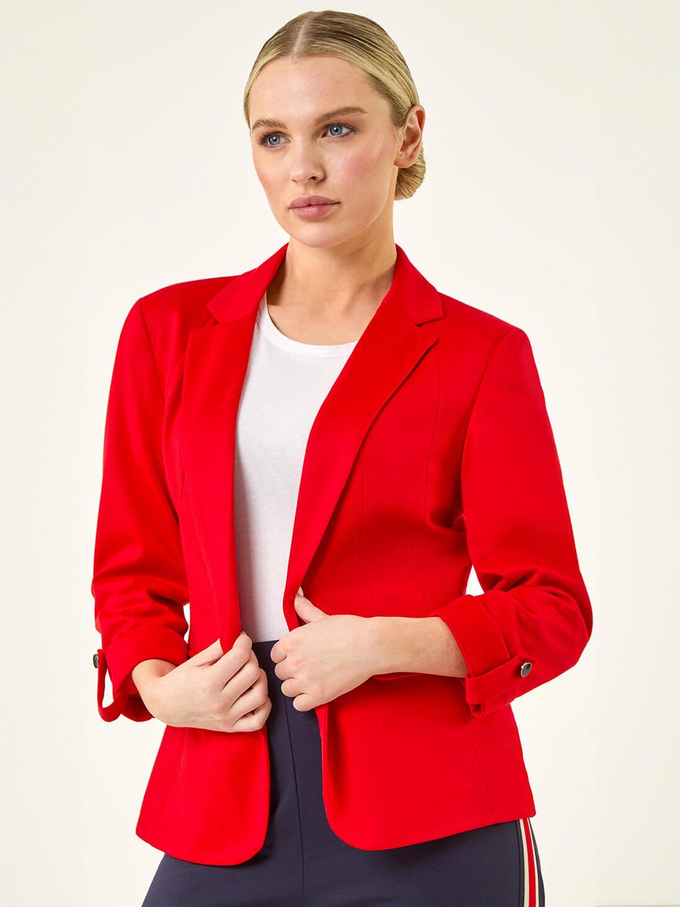 Roman Petite Pocket Ponte Blazer