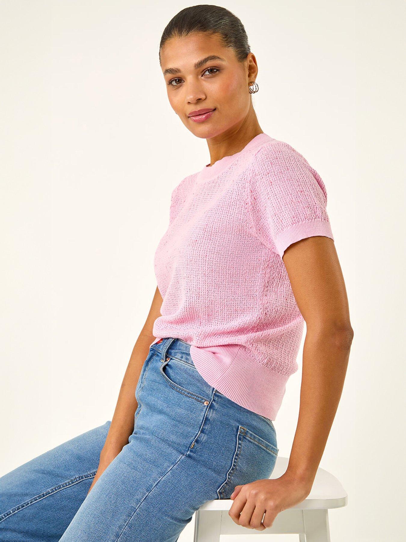 Roman Sequin Knitted Top