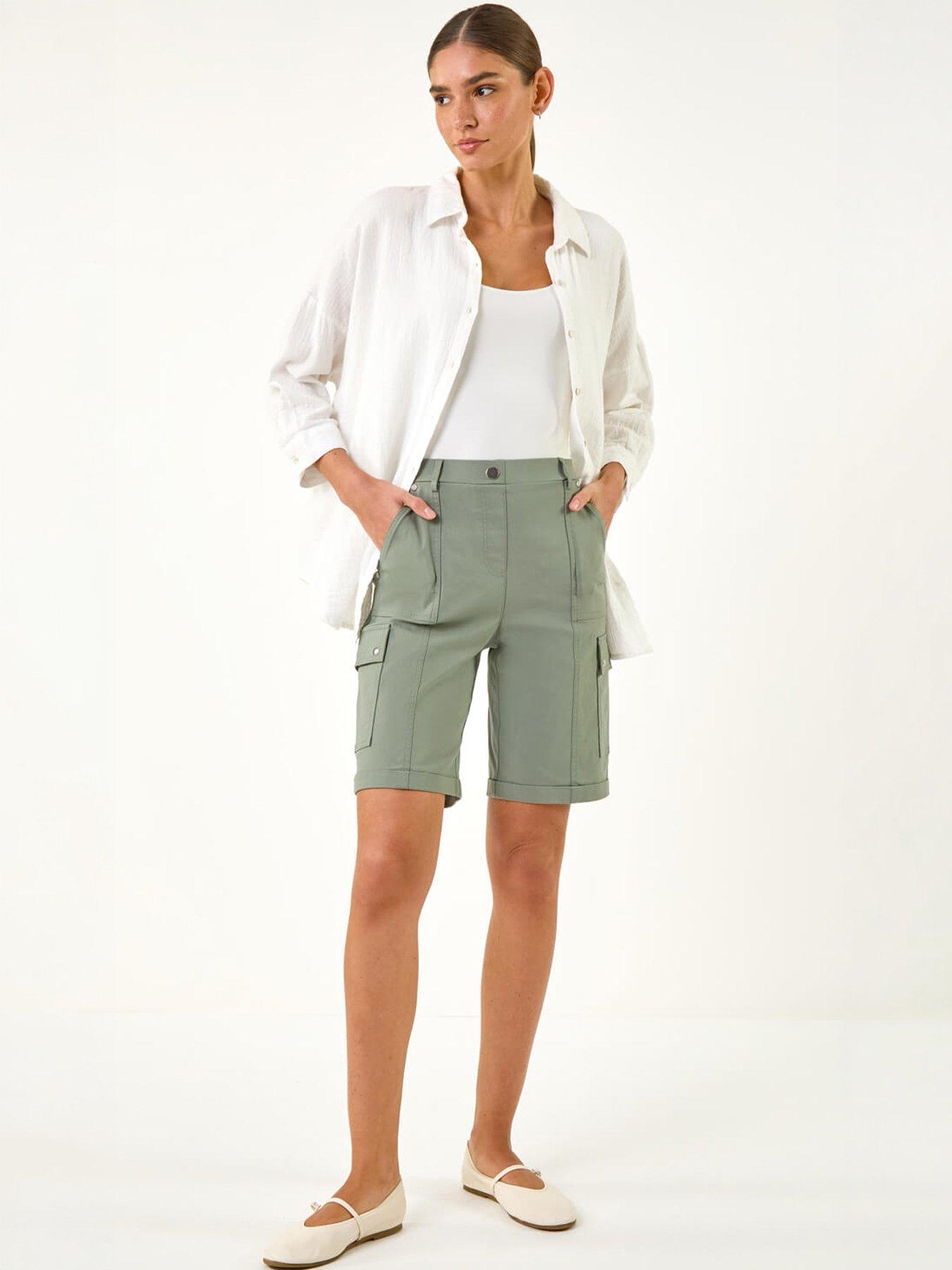 Image 5 of 5 of Roman Cargo Pocket Stretch Shorts