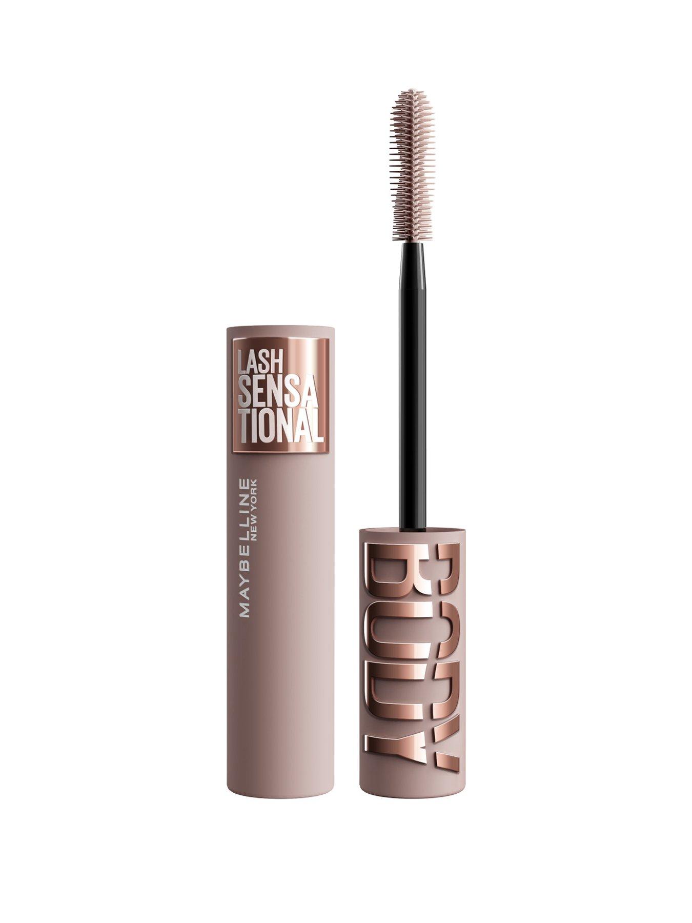 MAYBELLINE Lash Sensational, Body Mascara, Volumizing up to 24H Lift, Smudge-resistant, Flake-resistant, Clump-resistant, Shade: Black
