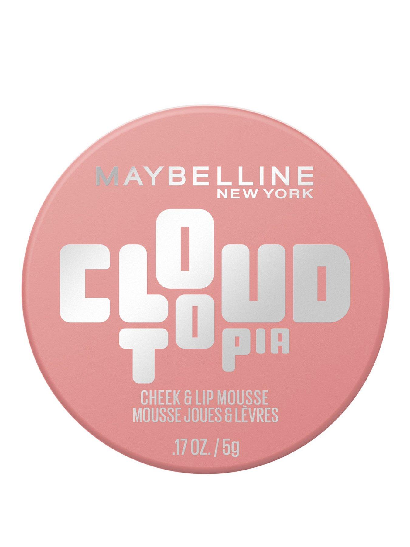 MAYBELLINE New York Cloudtopia Blush Cheek & Lip Mousse Up to 14H Cheek Colour, 9 Dreamy Dawn