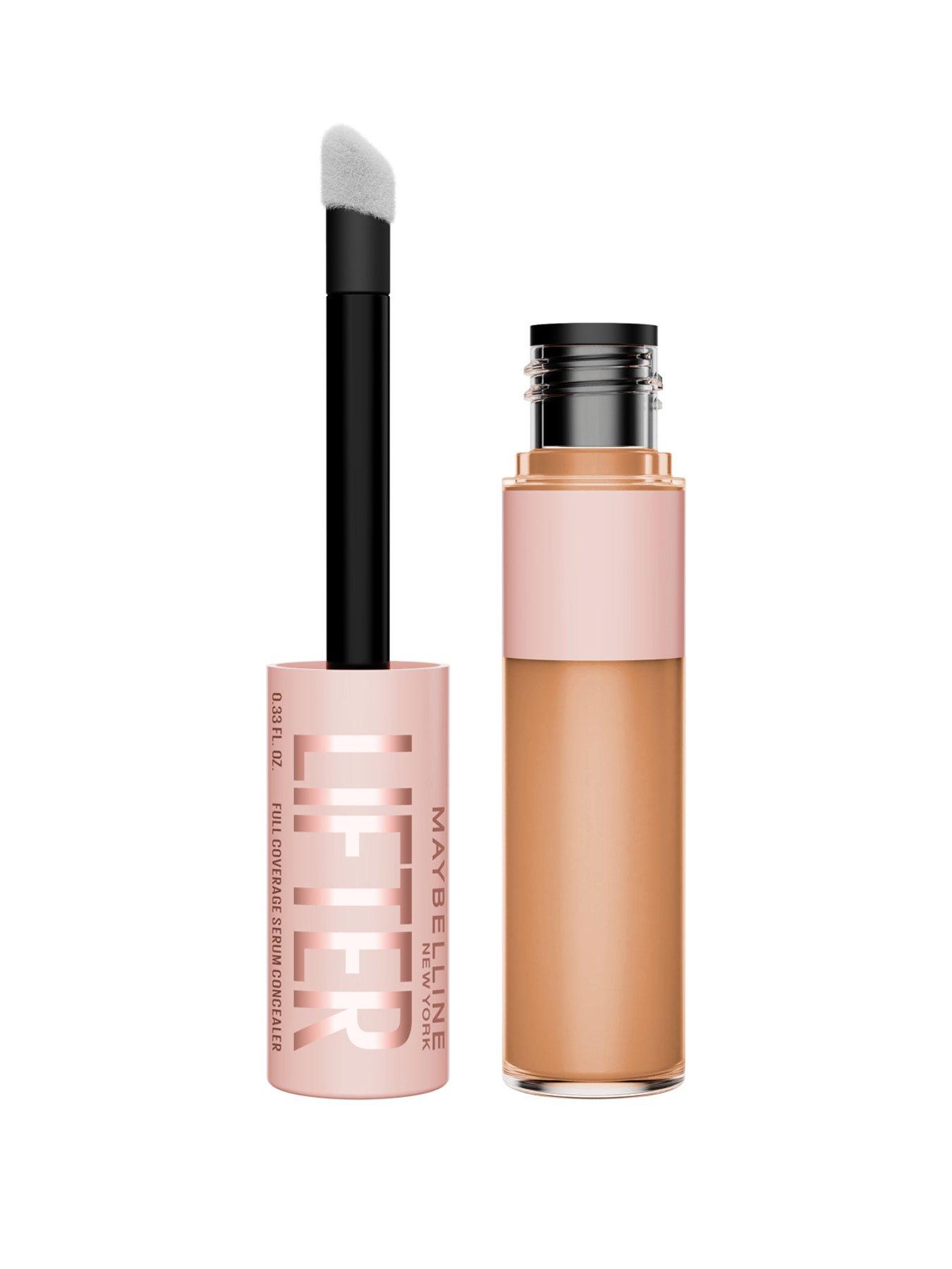 MAYBELLINE New York Lifter Concealer, Full Coverage, Hydrate and Brighten Under-eyes, All Day Wear, 2% Peptides and Caffeine, 15