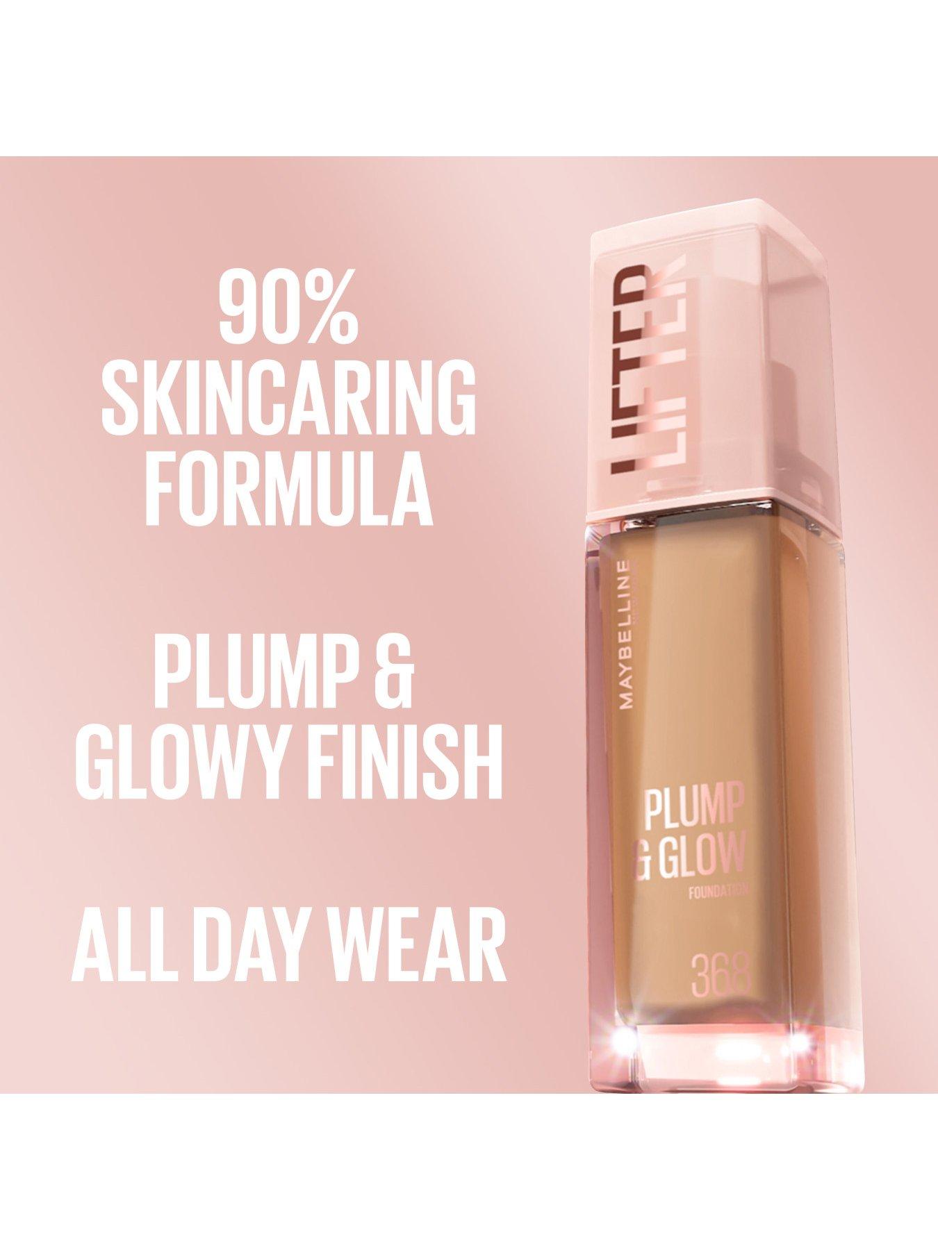 Image 4 of 8 of MAYBELLINE New York Lifter Lifter Plump & Glow Foundation, All Day Wear, Buildable and Radiant Coverage, Plump and Brighter Skin Overtime Shade: 119