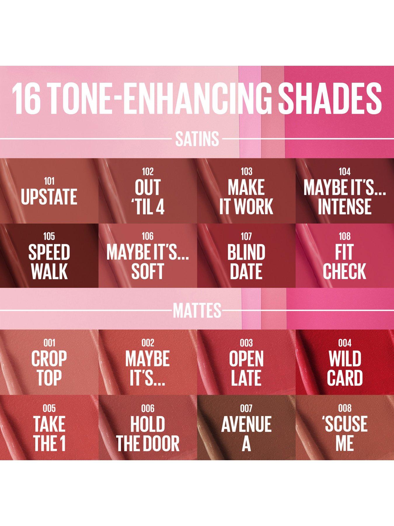 Image 6 of 8 of MAYBELLINE New York Maybe It's... Serum Bullet Lipstick -&nbsp;Matte Formula, Shade: 003