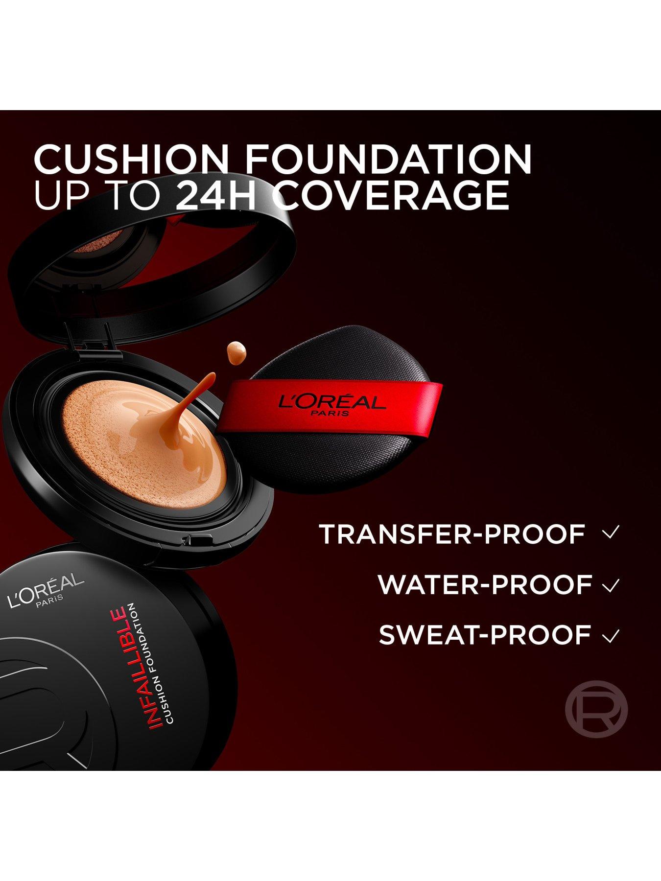 Image 4 of 7 of L'Oreal Paris L'Oreal Paris Infallible Air Wear Cushion Foundation -&nbsp;Shade 130