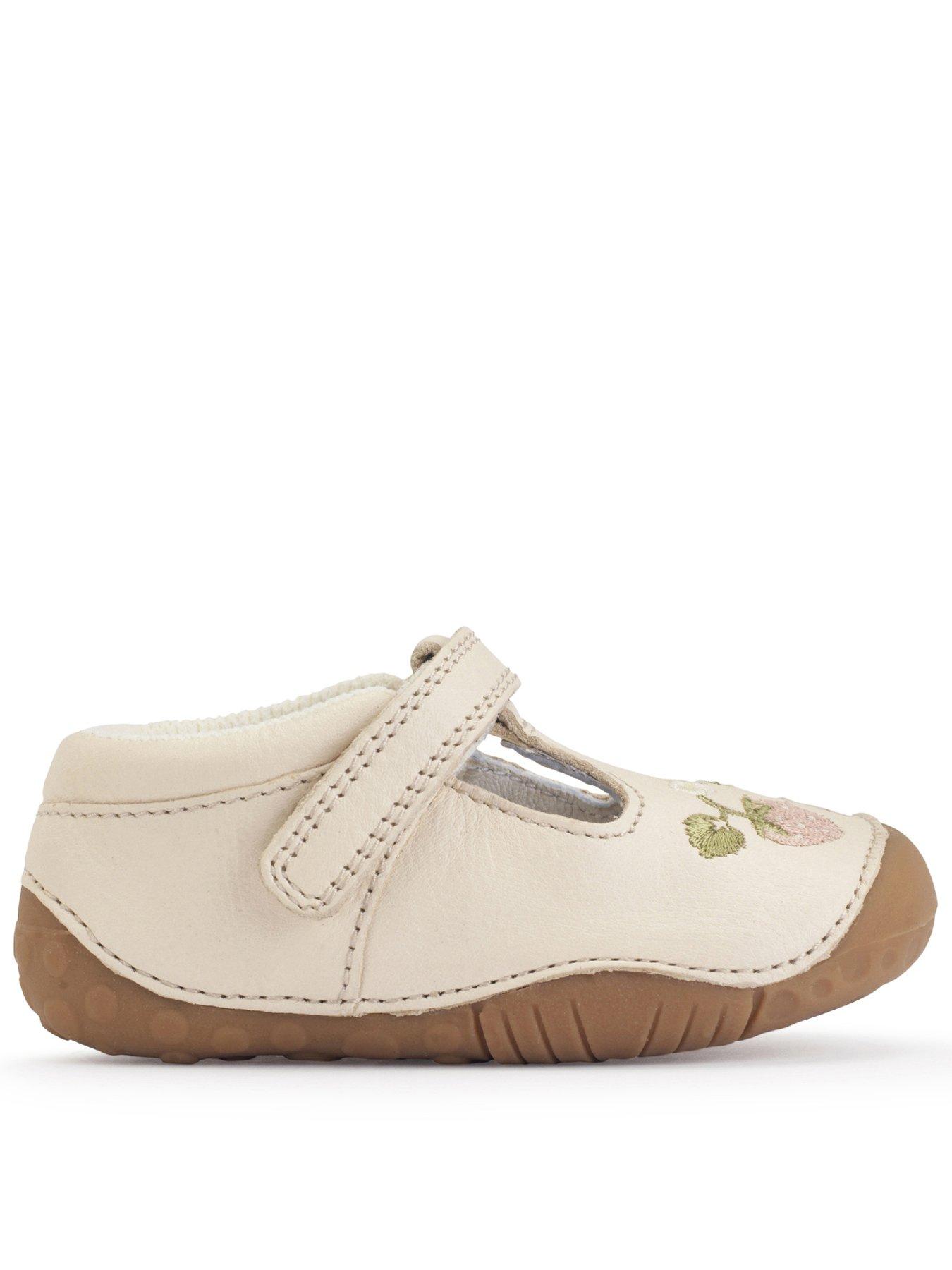 Image 1 of 6 of Start-rite Squish Pre Walker Shoe - Cream