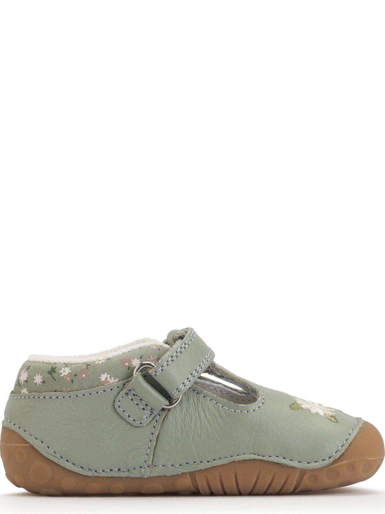 Image 4 of 6 of Start-rite Squish Pre Walker Shoe - Dusky Green