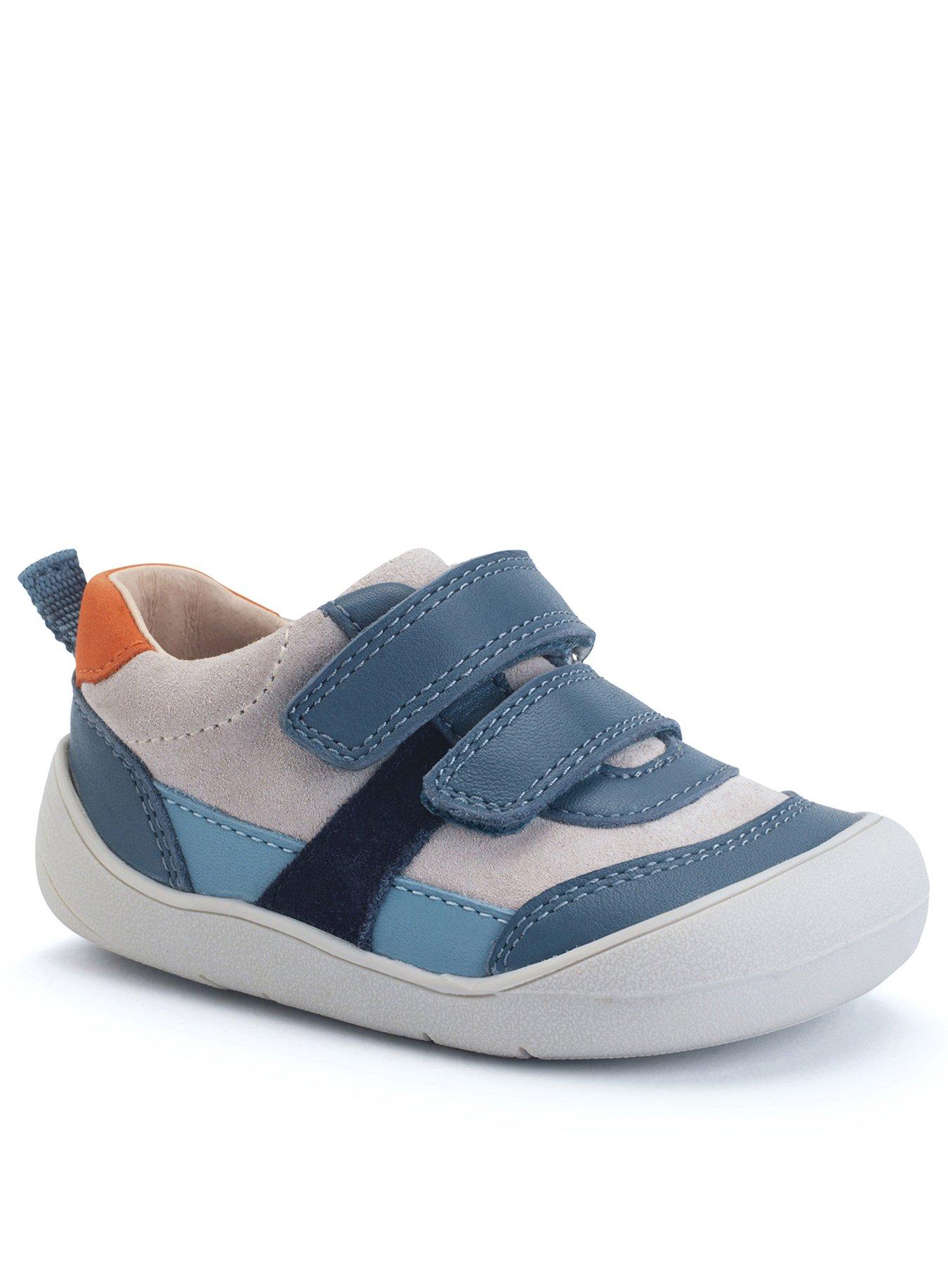 Image 3 of 6 of Start-rite Duel First Walker Shoe - Blue