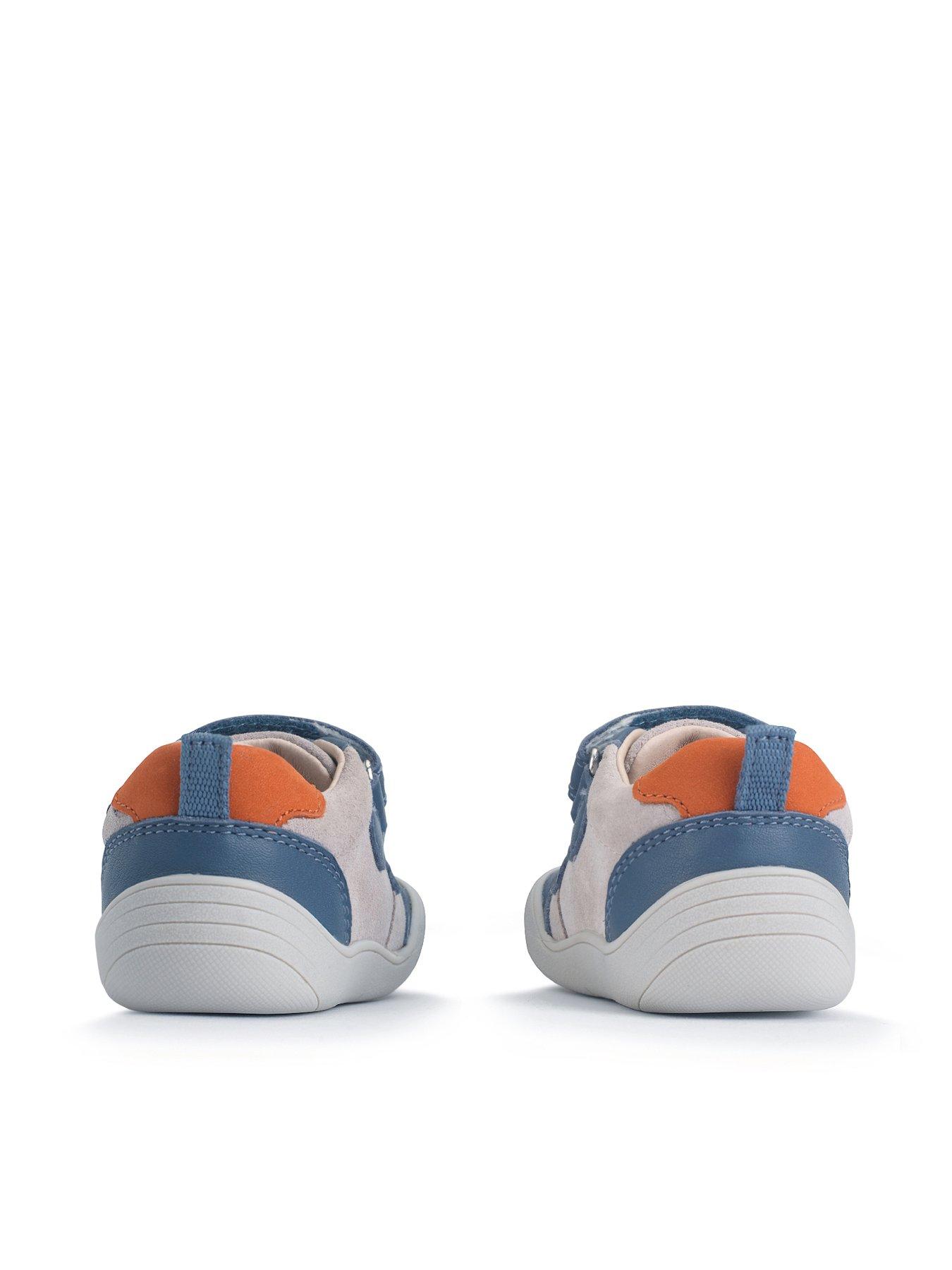 Image 6 of 6 of Start-rite Duel First Walker Shoe - Blue