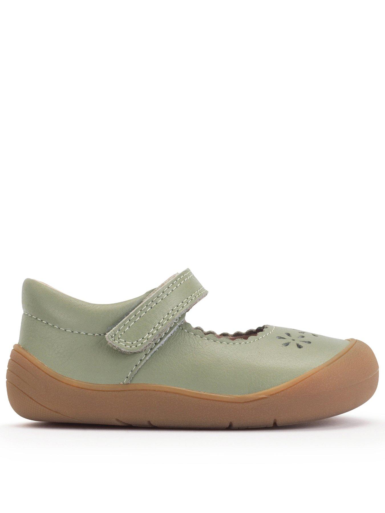 Image 1 of 6 of Start-rite Eva First Steps Shoe - Green