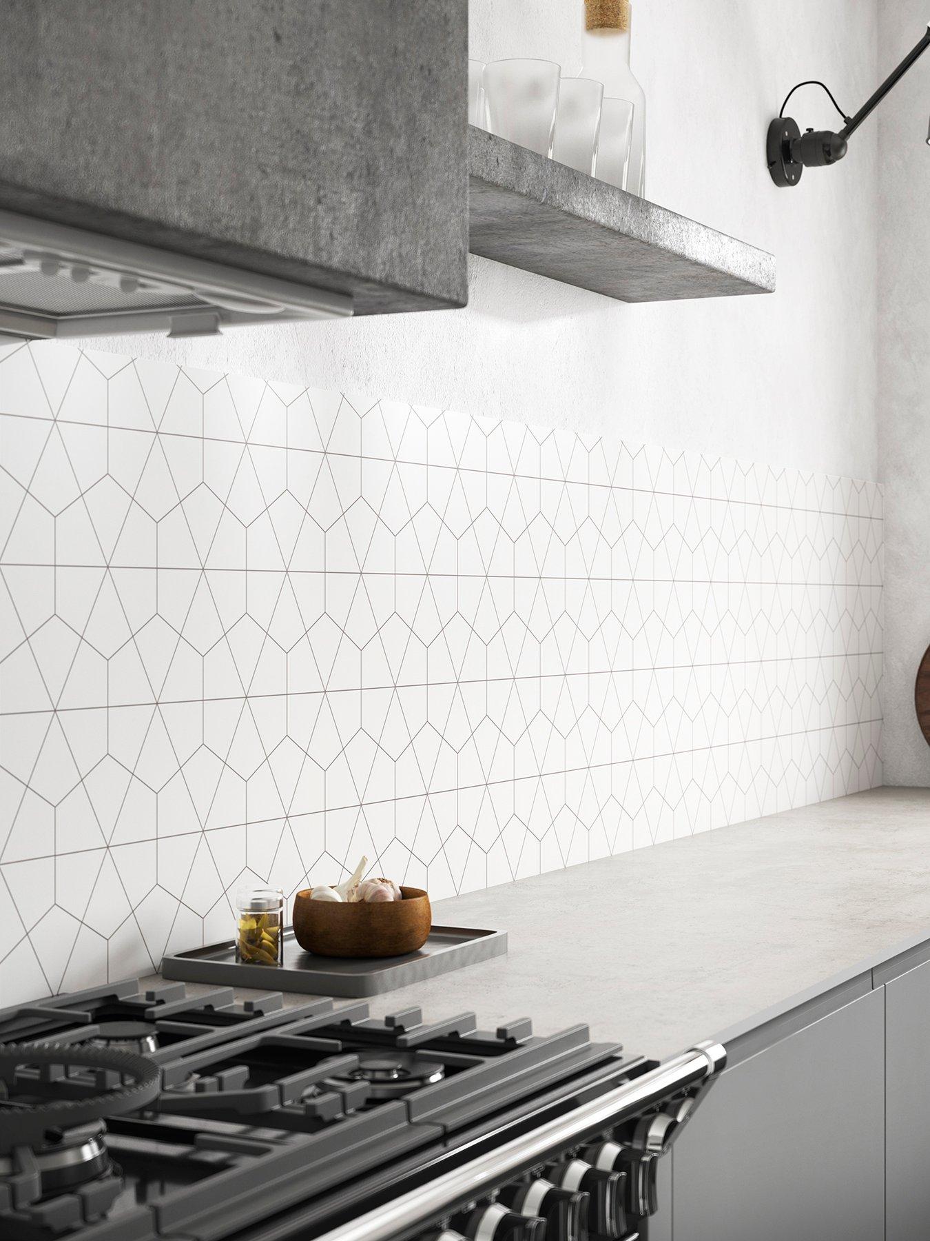WilsonArt Alloy Geometry 3m Splashback