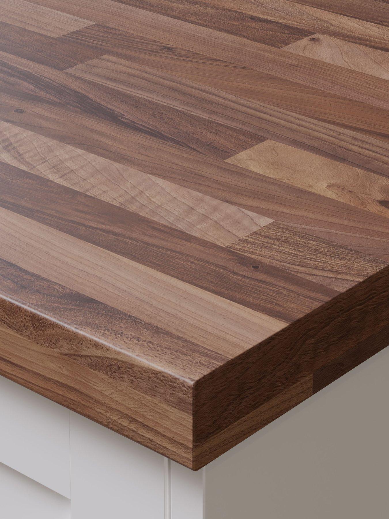 Image 1 of 3 of WilsonArt Plus Colmar Oak Laminate Kitchen Upstand - 3000mm x 100mm x 20mm