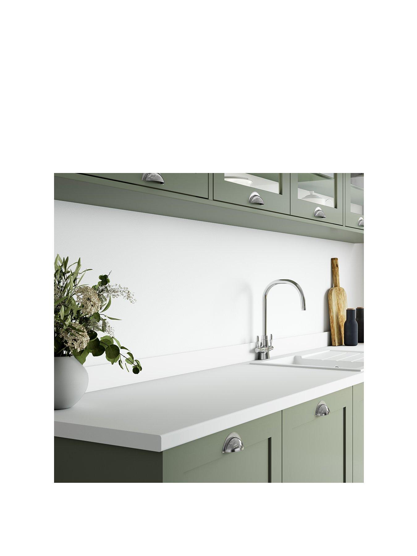 WilsonArt Options Plus Pure White 3m Worktop Pf
