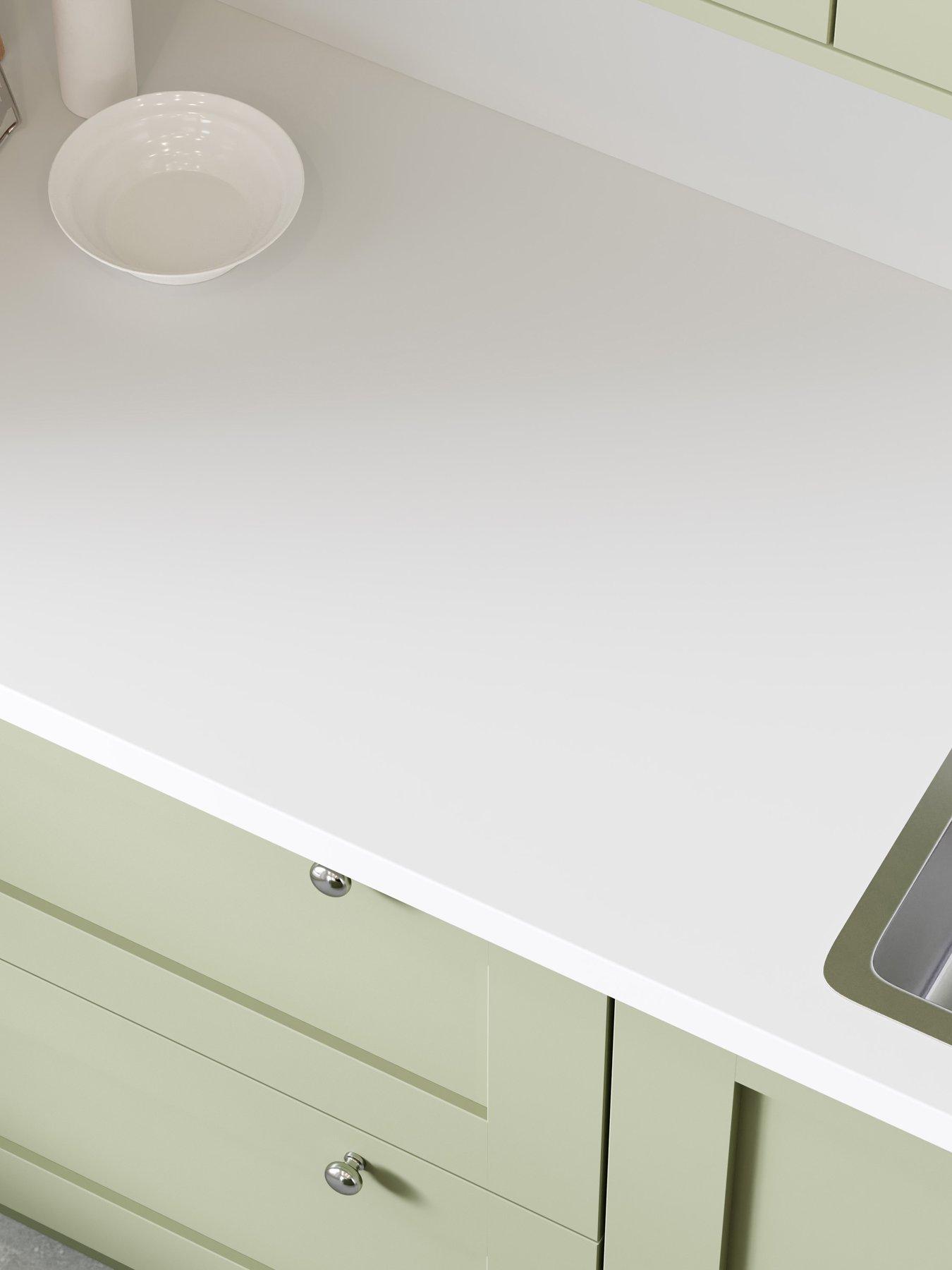 WilsonArt Options Plus Pure White Upstand Pf