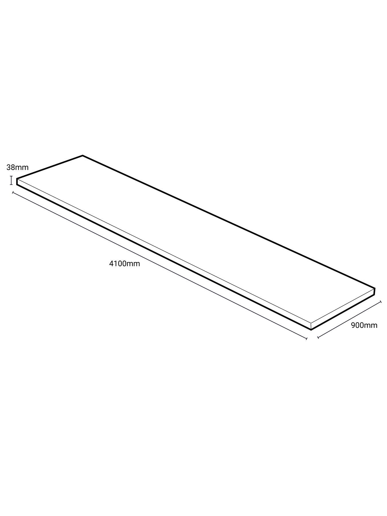 Image 6 of 6 of WilsonArt Omega Modern Caldeira Square Edge Laminate Kitchen Worktop - 4100 x 620mm x 38mm