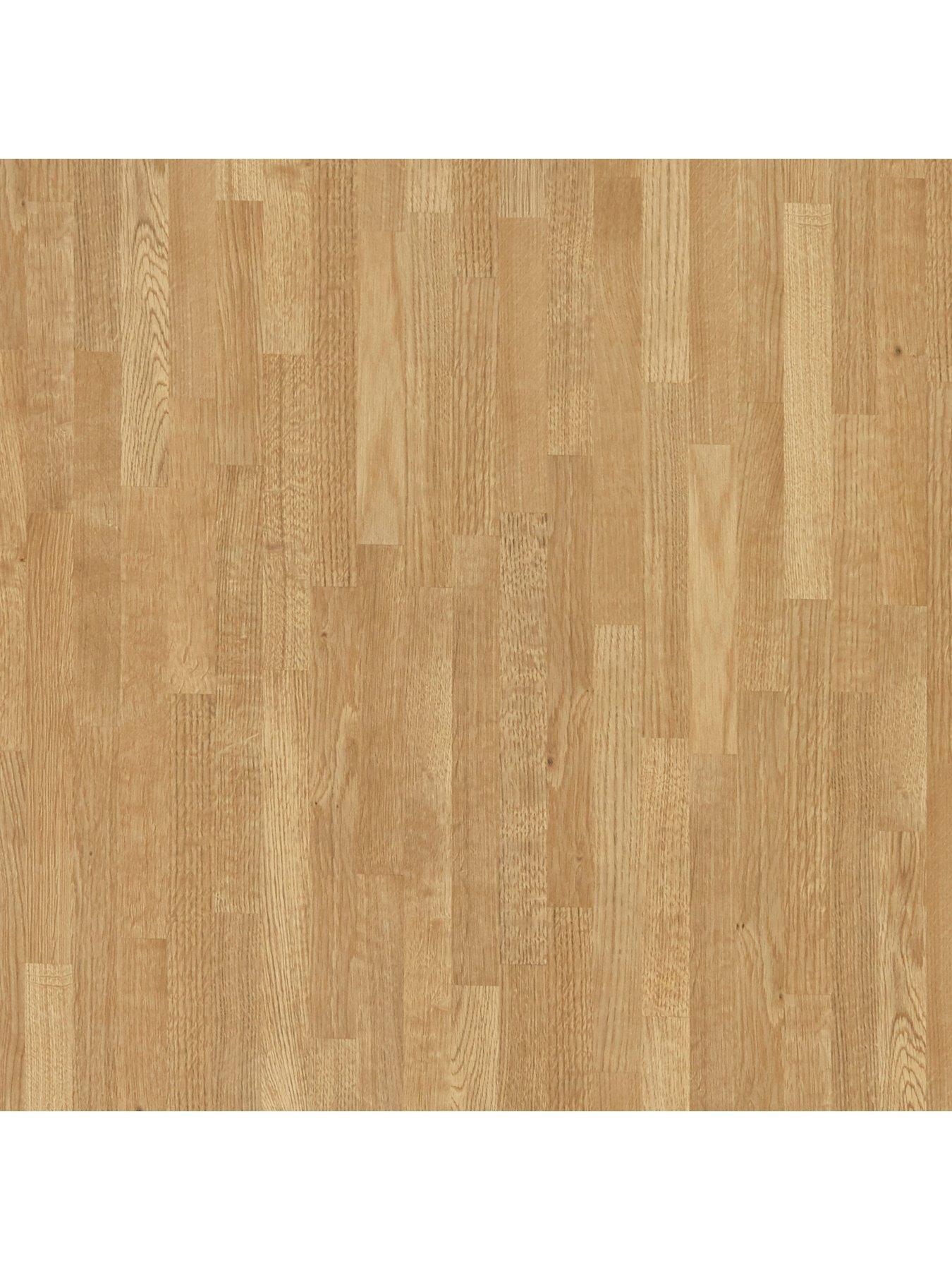 Image 4 of 6 of WilsonArt Omega Modern Natural Blocked Oak Square Edge Laminate Kitchen Breakfast Bar - 4100 x 900mm x 38mm