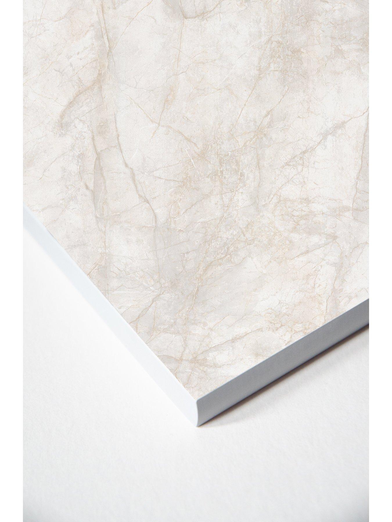 Image 3 of 3 of WilsonArt Zenith Kitchen Upstand - Pokhara Marble - 3000mm x 95mm x 12.5mm