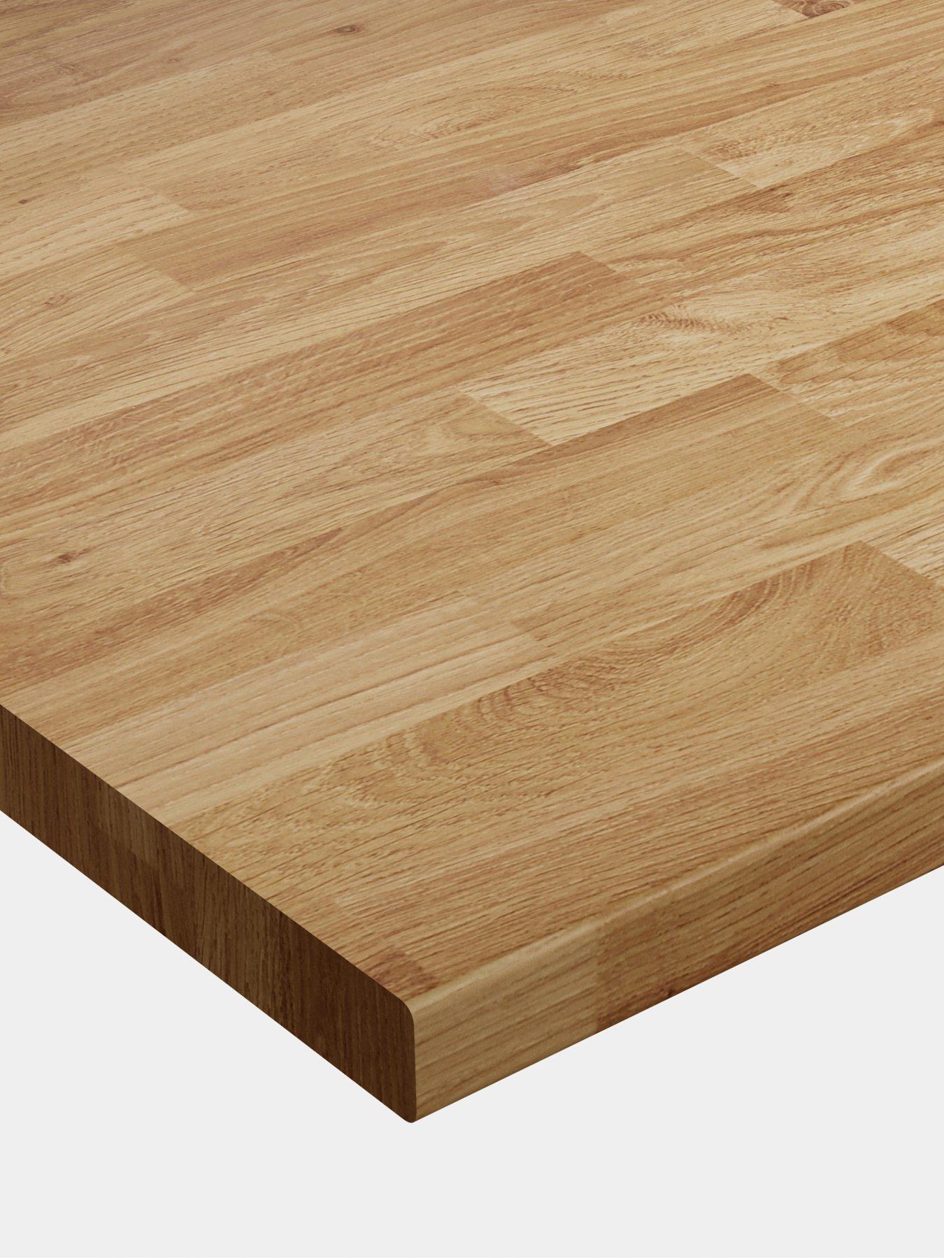 Image 3 of 3 of WilsonArt Colmar Oak 3m Breakfast Bar Pf