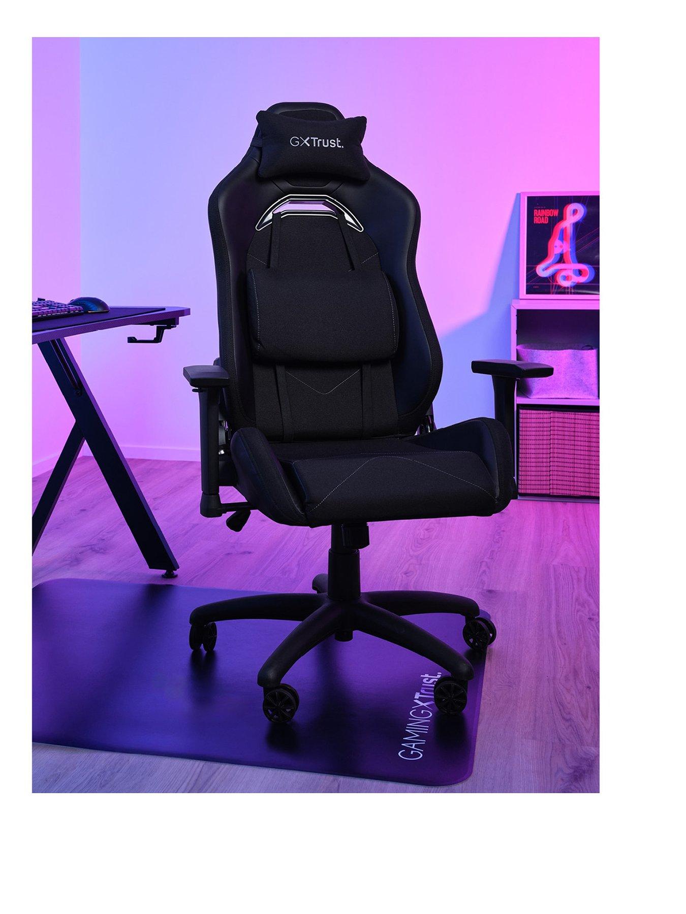 Trust GXT714 RUYA Comfortable, Adjustable Gaming Chair - Black