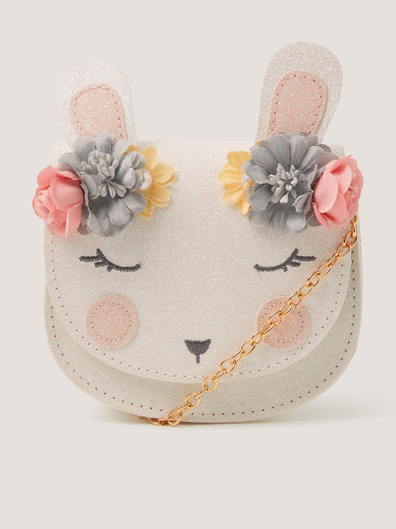 Monsoon Girls Bunny Flower Bag - Multi