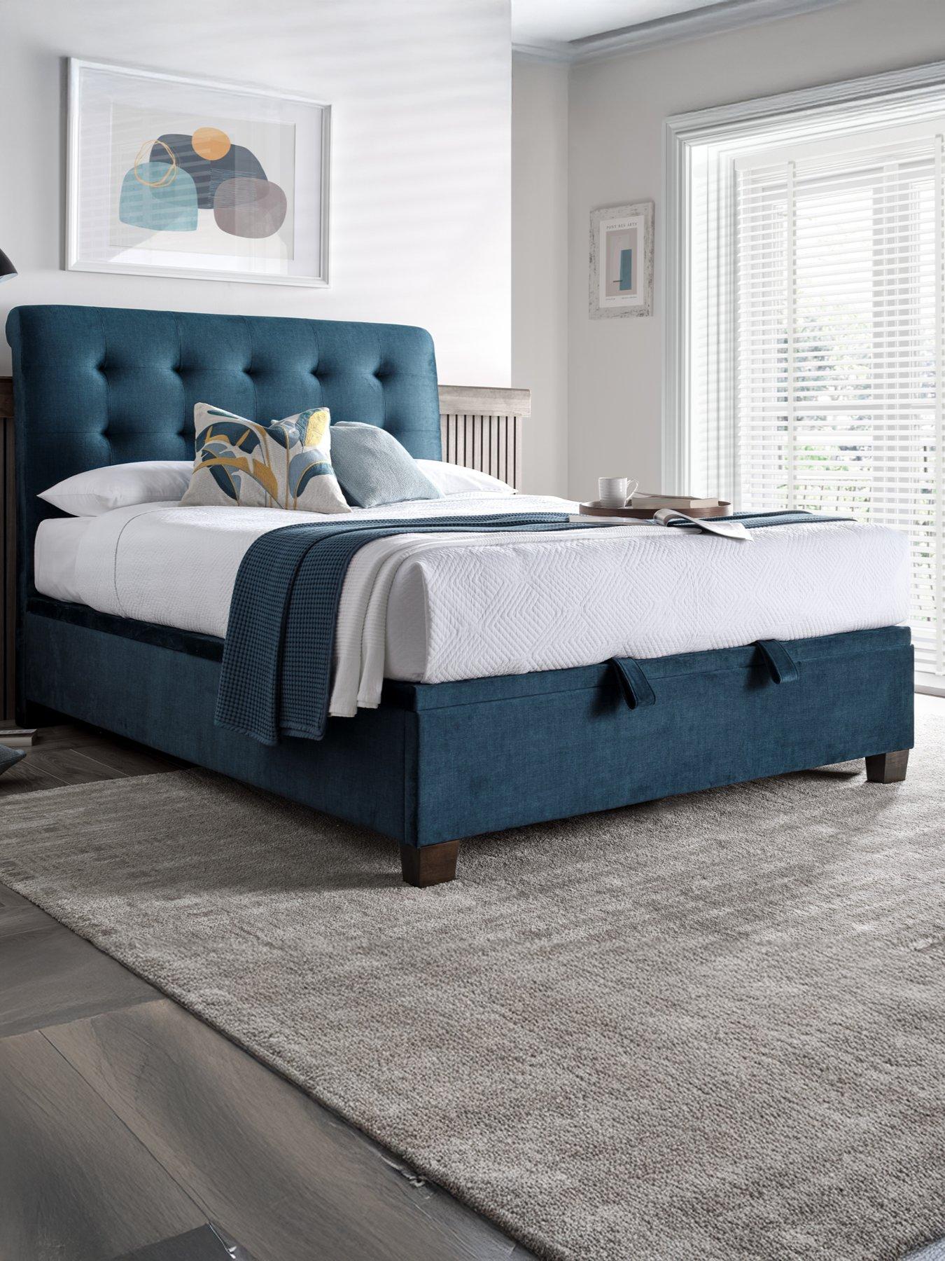 The Very Collection Faroe Double End Lift Up Ottoman Storage Double Bed