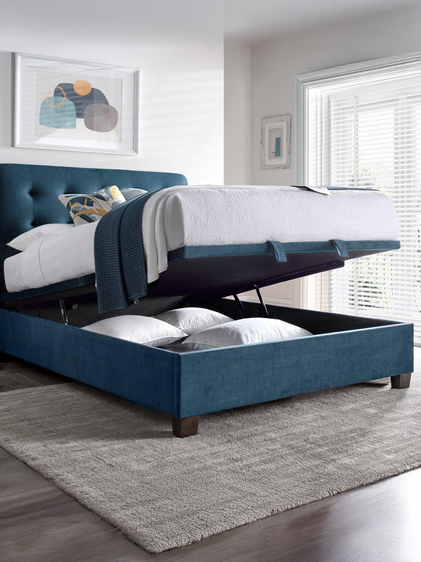 Image 3 of 5 of The Very Collection Faroe Double End Lift Up Ottoman Storage Double Bed