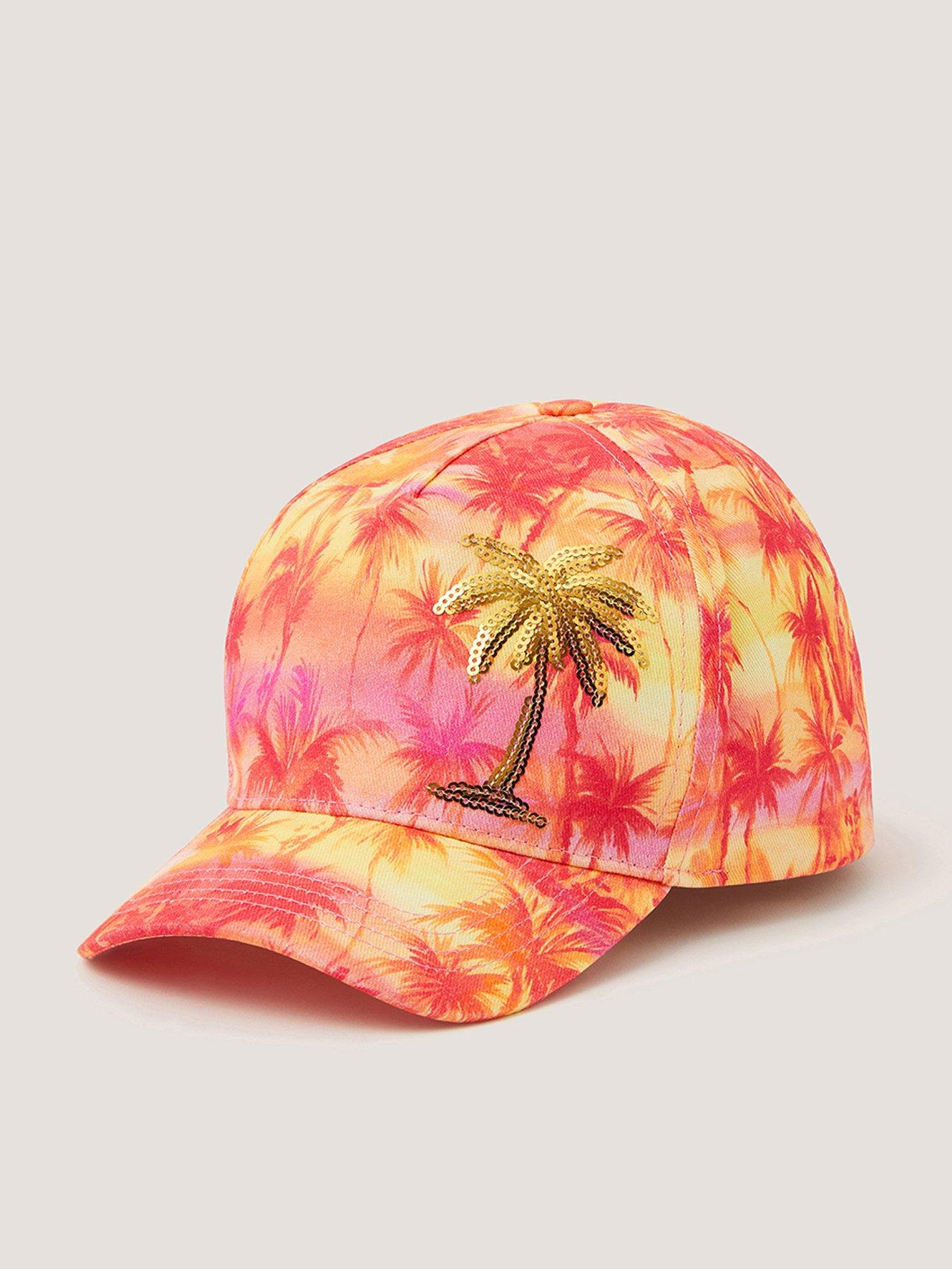 Image 1 of 3 of Monsoon Girls Sunset Sparkle Cap - Pink