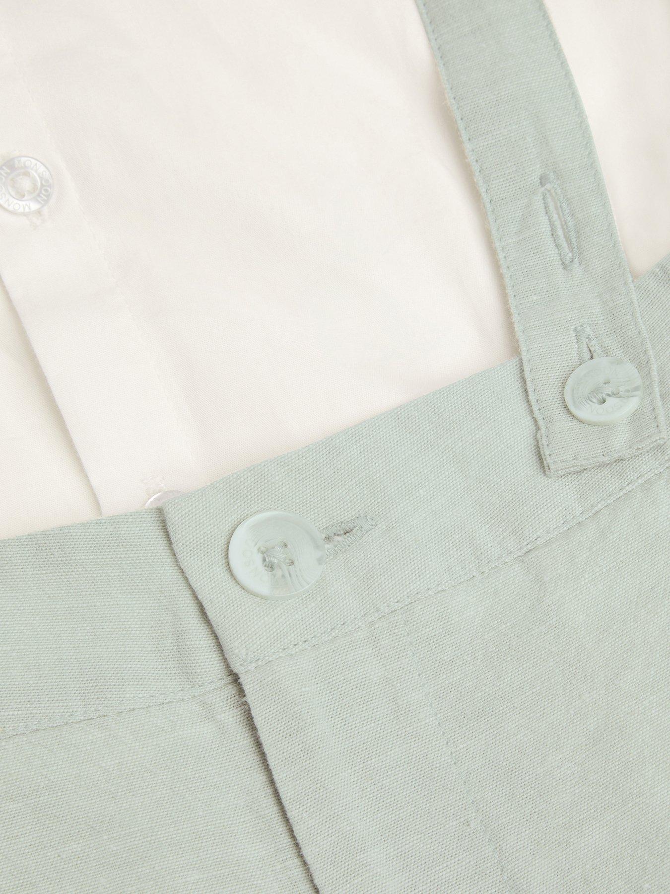 Image 3 of 3 of Monsoon Boys Rowan Braces Set - Light Green