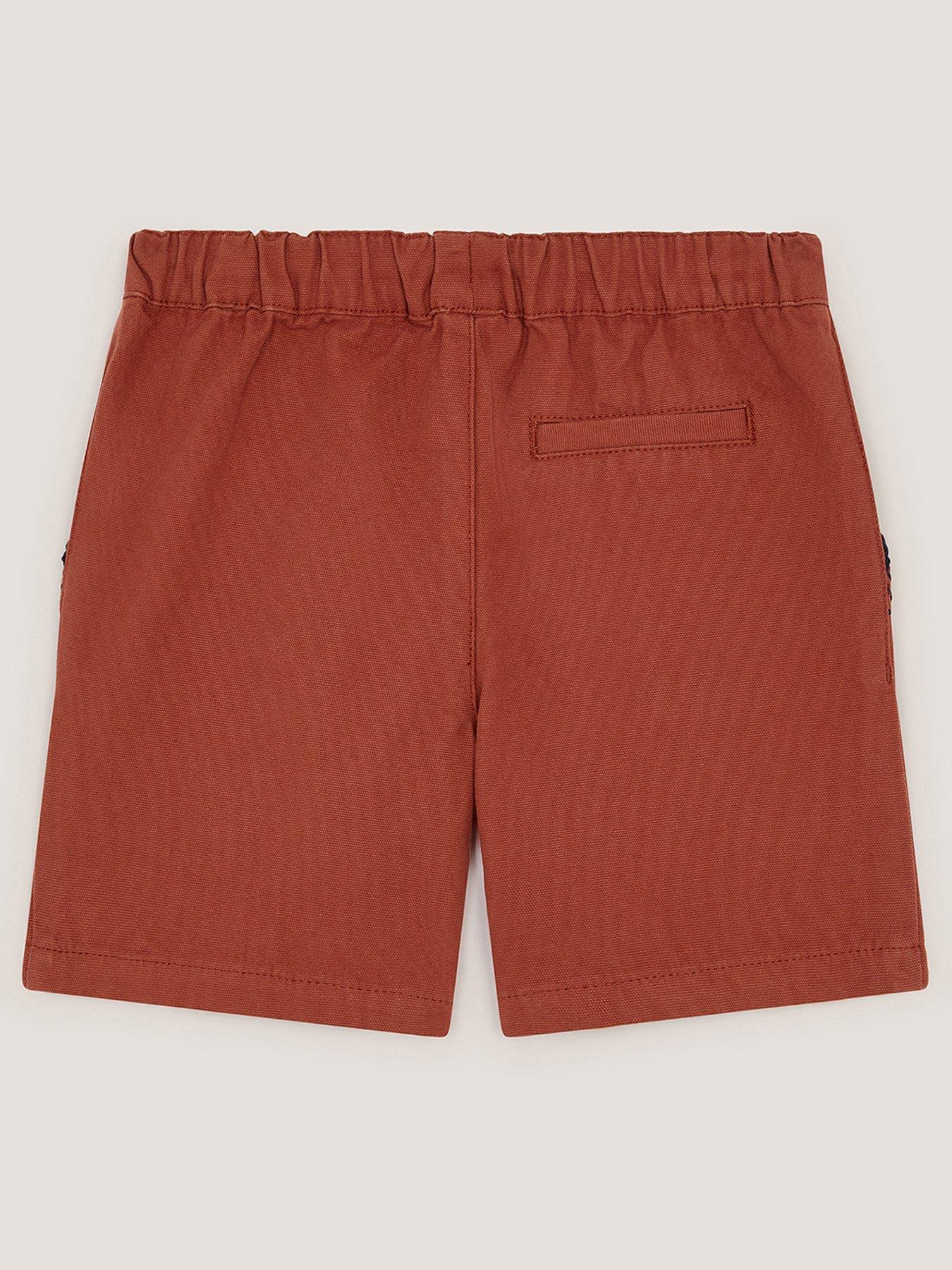 Image 3 of 4 of Monsoon Boys Pull On Shorts - Red