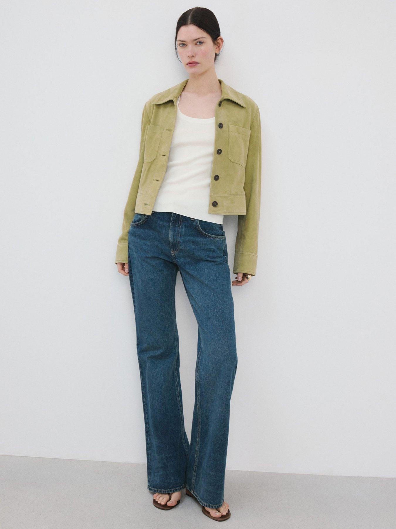 Image 4 of 6 of Mango Round-neck Knitted Top - Cream