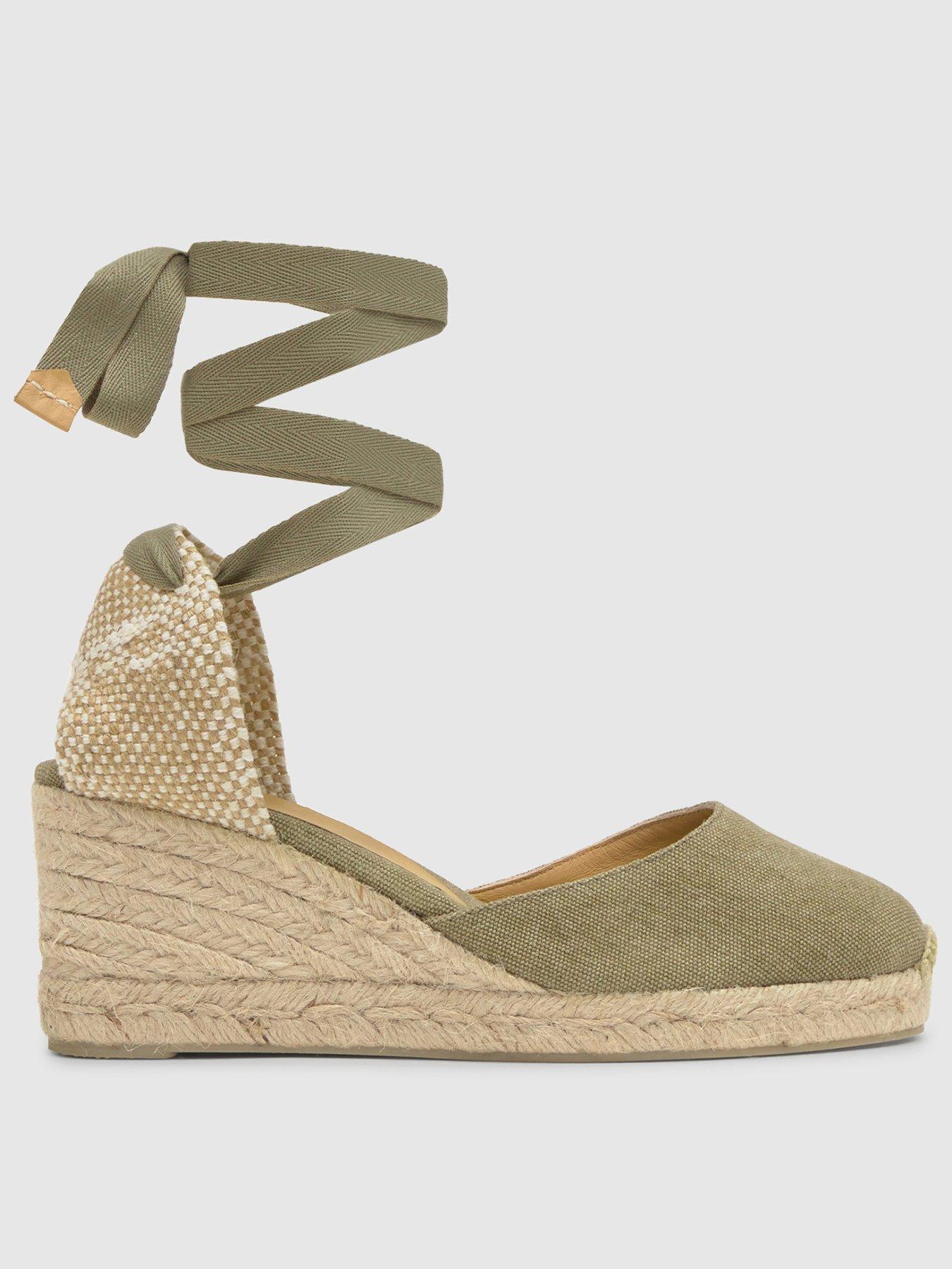 CASTANER Classic Espadrille, Green, Size 39, Women