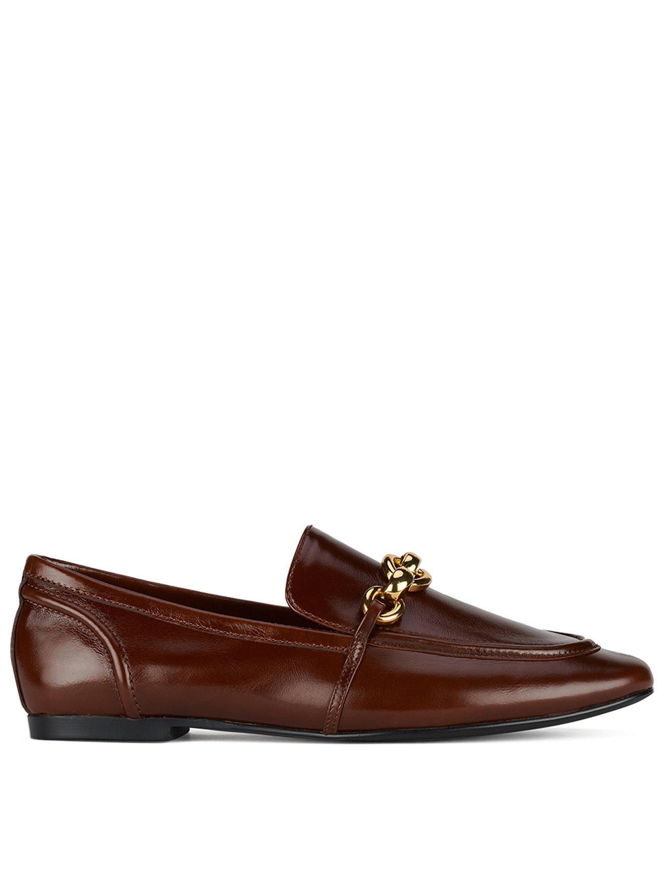 Jeffrey Campbell Clerk Loafer - Brown/ Gold