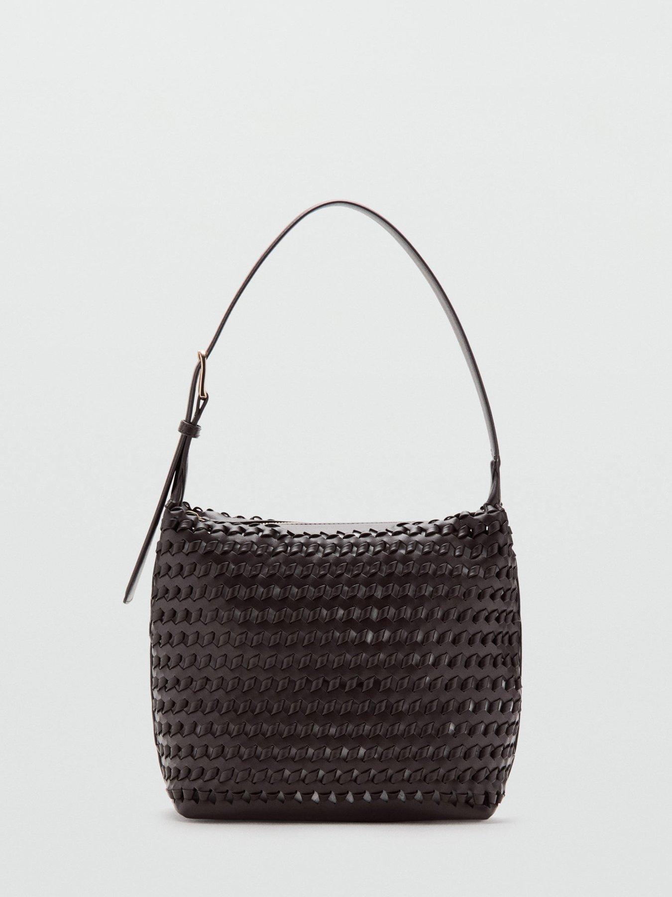 Image 2 of 6 of Mango M Trama Bag- Brown