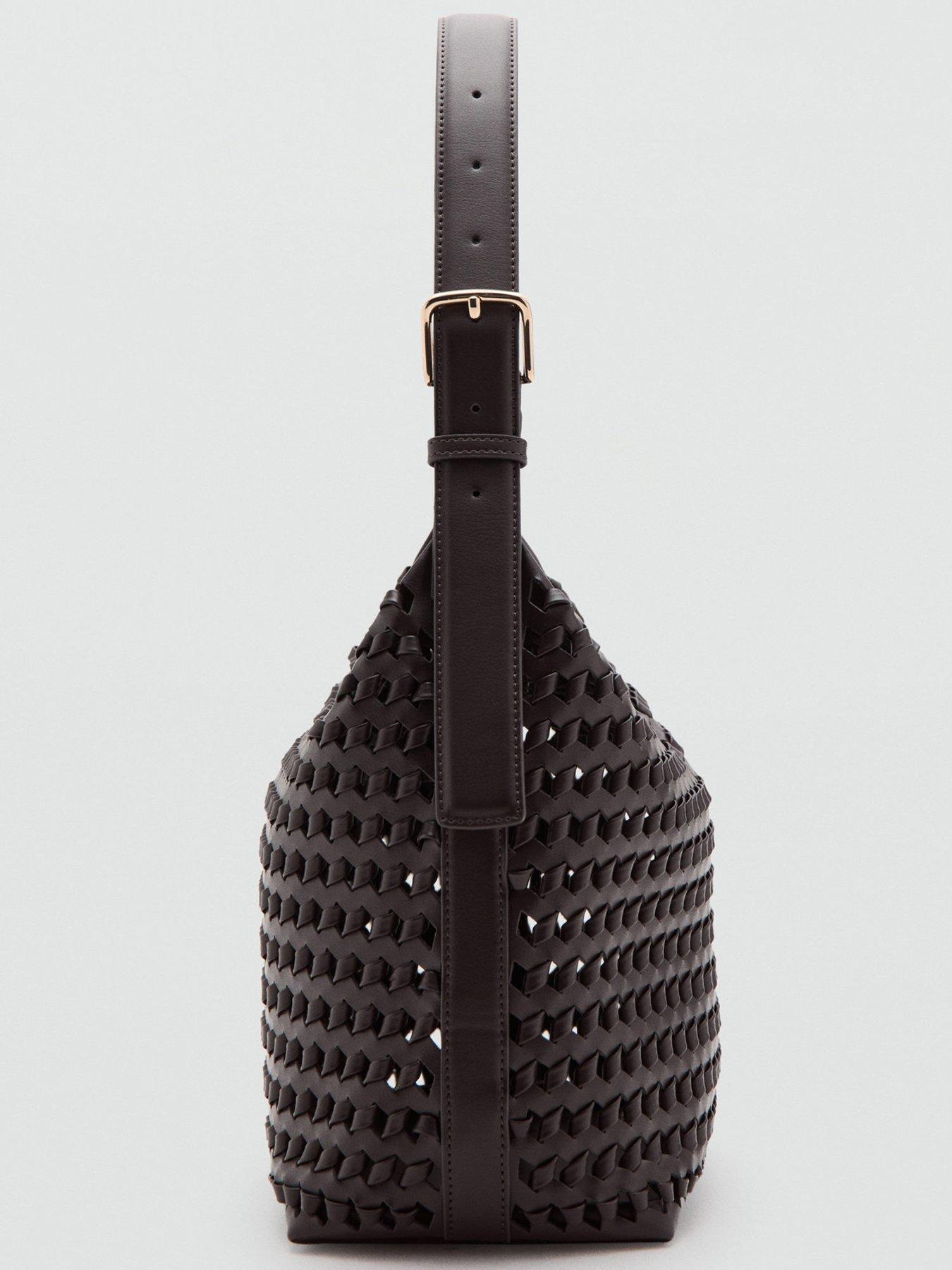Image 6 of 6 of Mango M Trama Bag- Brown