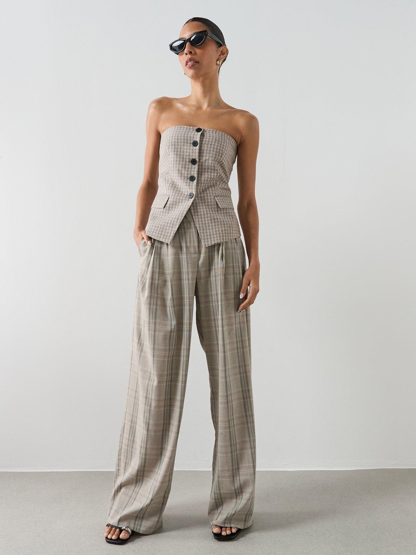 Image 6 of 6 of Mango Trousers Martin - Brown