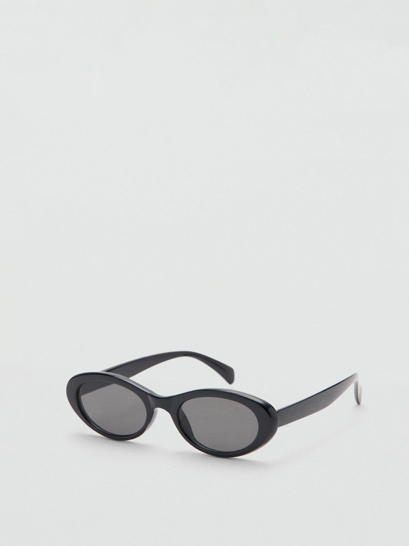 Image 2 of 5 of Mango Resin Frame Sunglasses - Black