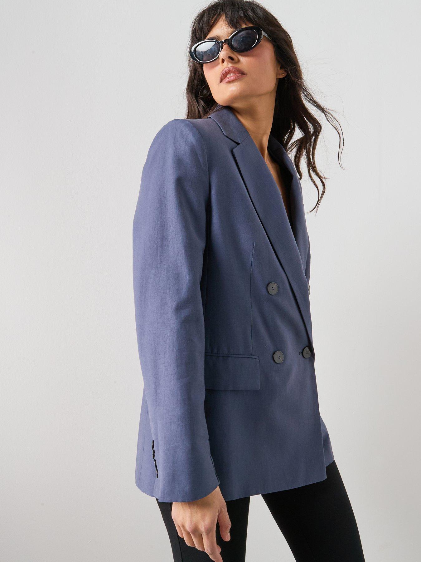 Image 6 of 6 of Mango Straight-fit Lyocell Suit Jacket