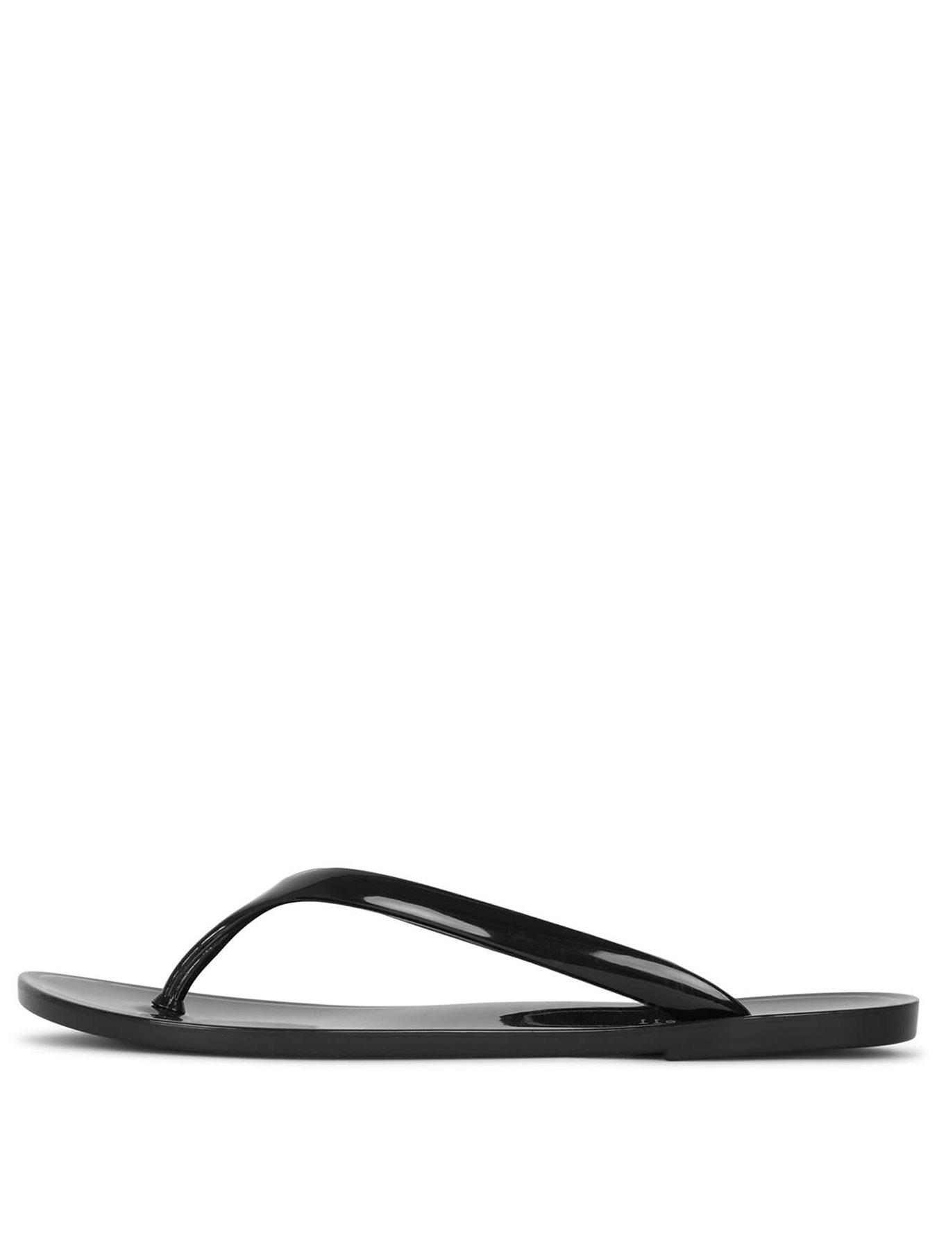 Image 2 of 4 of Jeffrey Campbell Beach-Day Flip Flops - Black