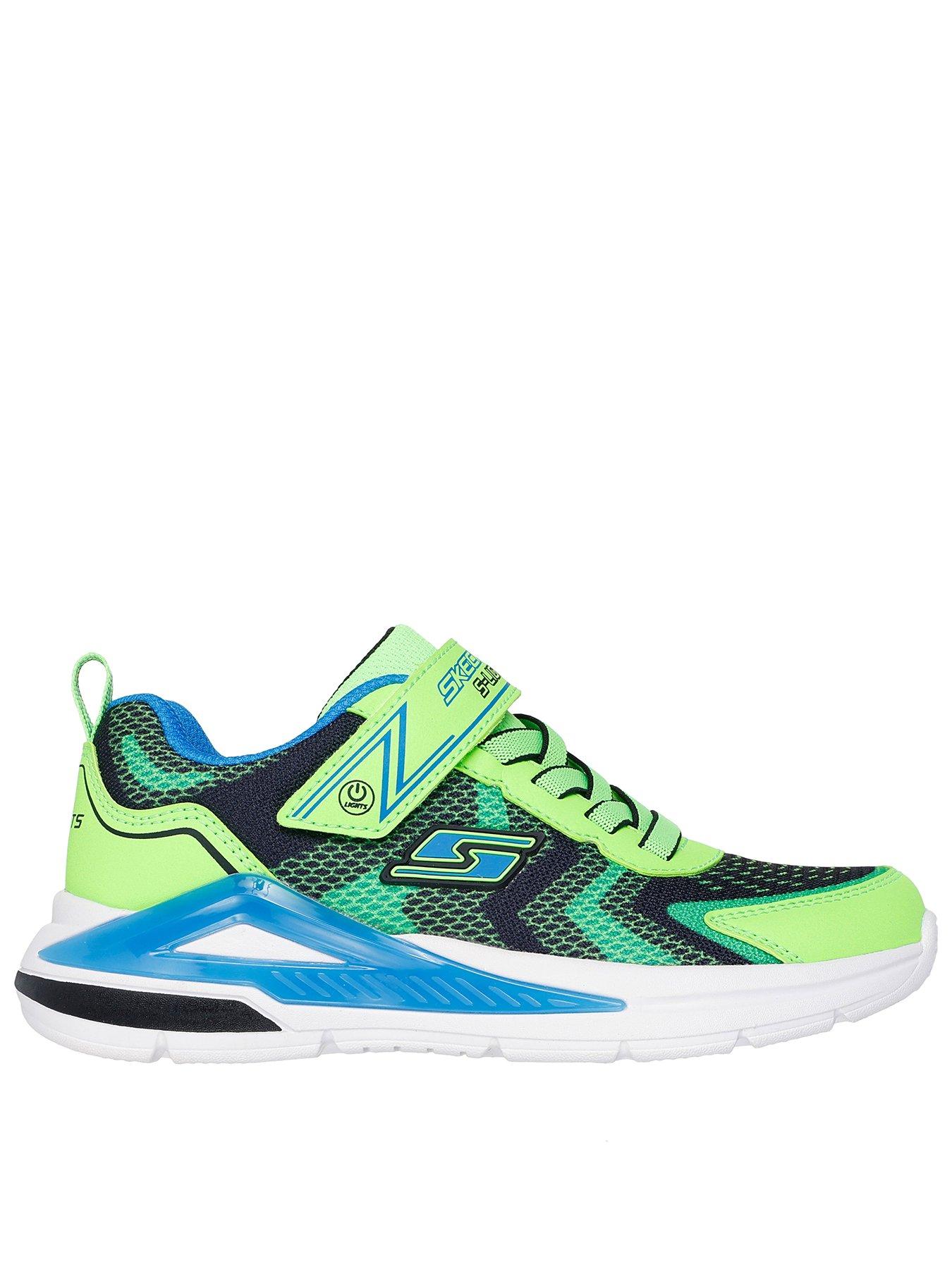 Image 1 of 6 of Skechers Kids Skechers S-lights Tri-namics Trainer - Blue