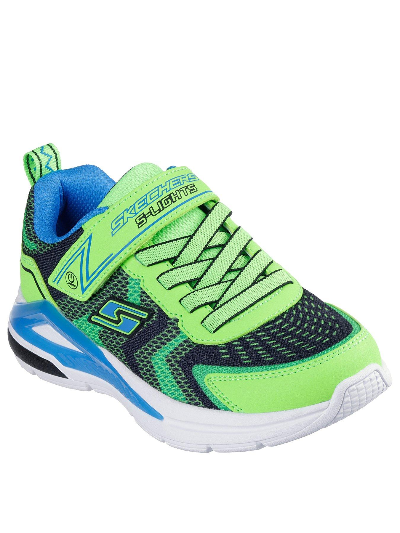 Image 2 of 6 of Skechers Kids Skechers S-lights Tri-namics Trainer - Blue