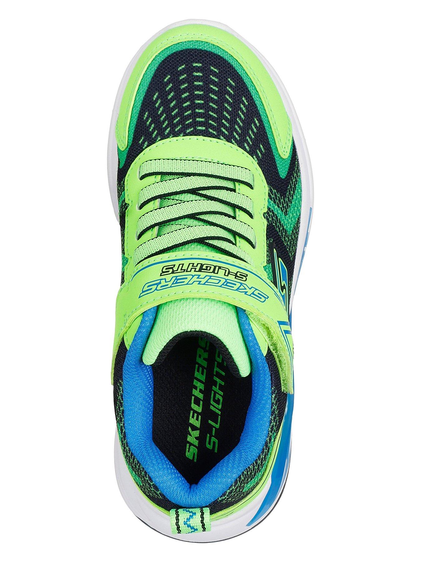 Image 3 of 6 of Skechers Kids Skechers S-lights Tri-namics Trainer - Blue