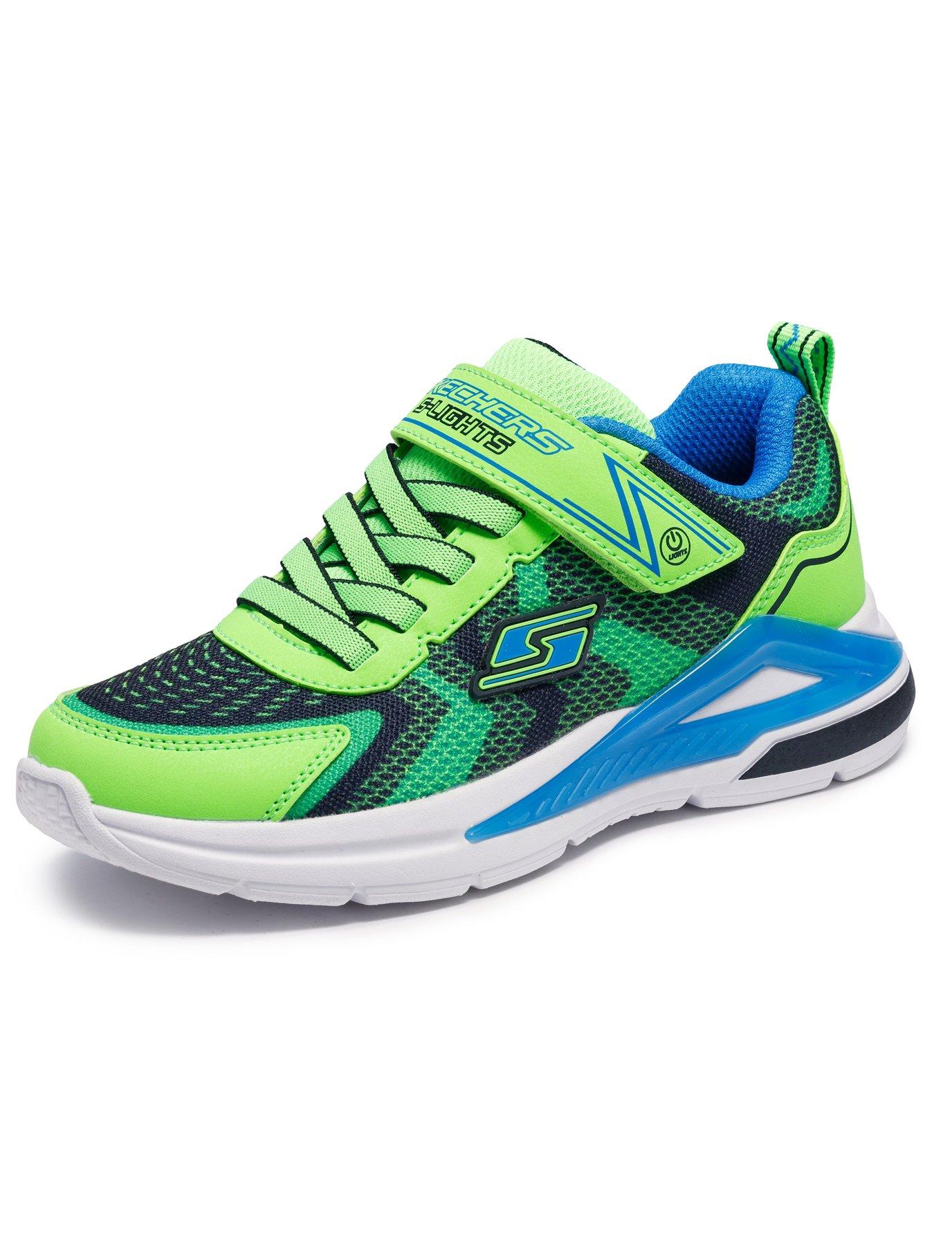 Image 6 of 6 of Skechers Kids Skechers S-lights Tri-namics Trainer - Blue