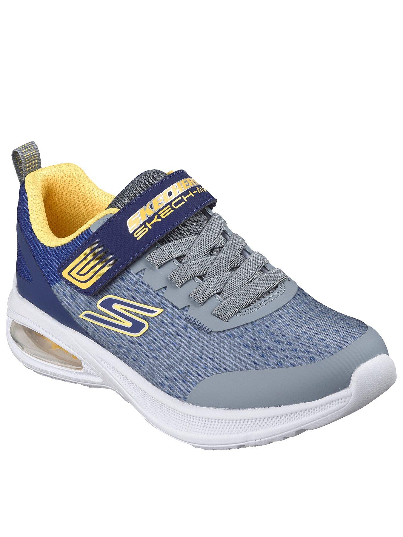 Image 1 of 6 of Skechers Kids Microspec Max Advance - Grey