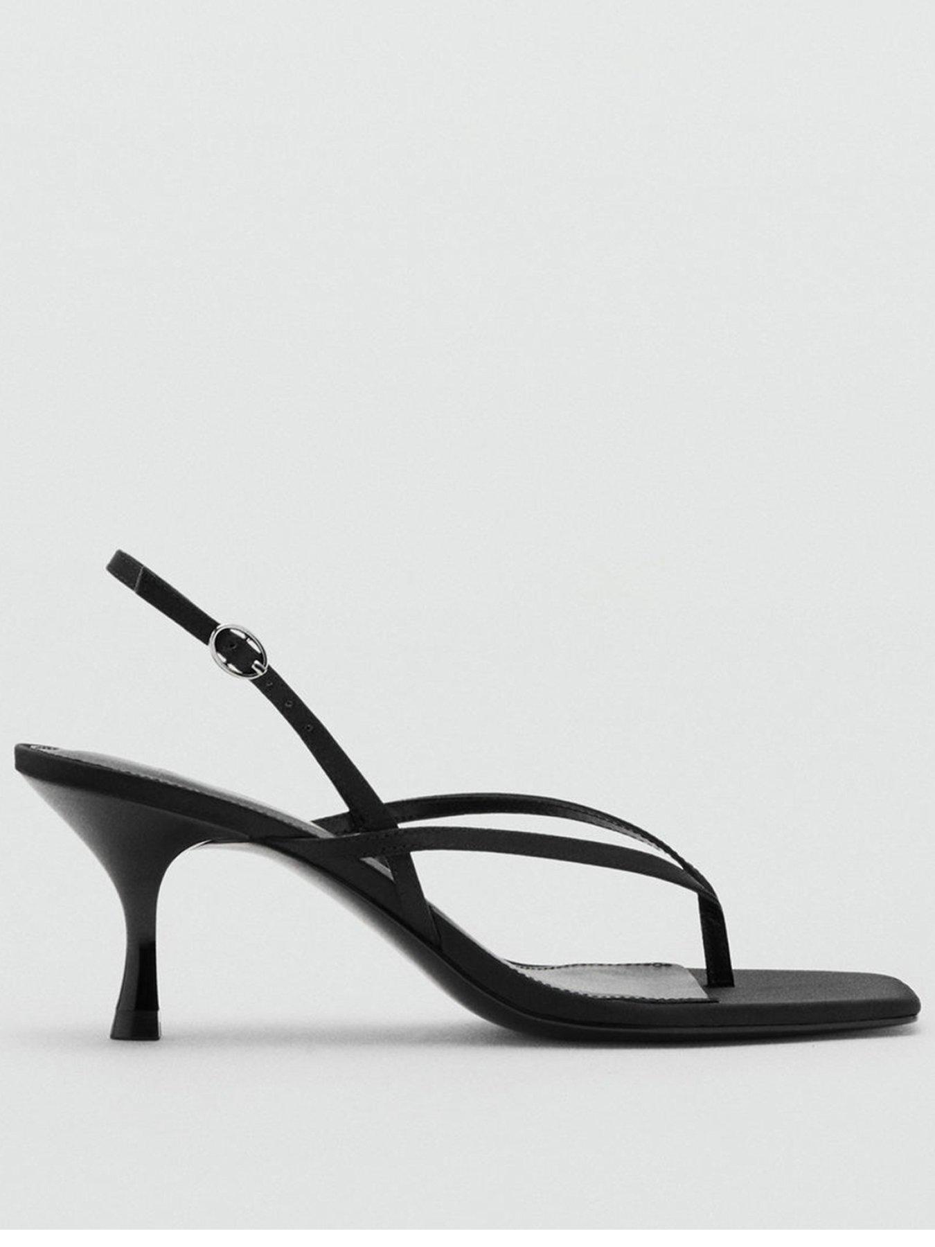 Mango Sandals Ross - Black