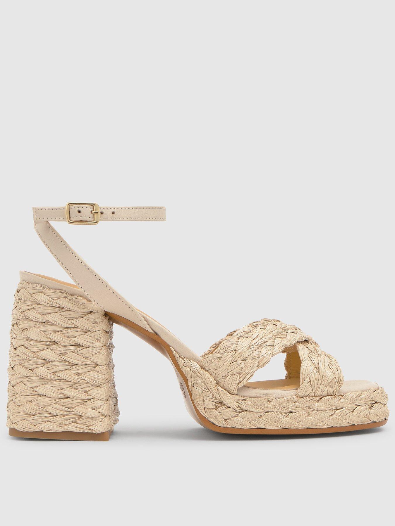 CASTANER Metallic Braided Chunky Sandal